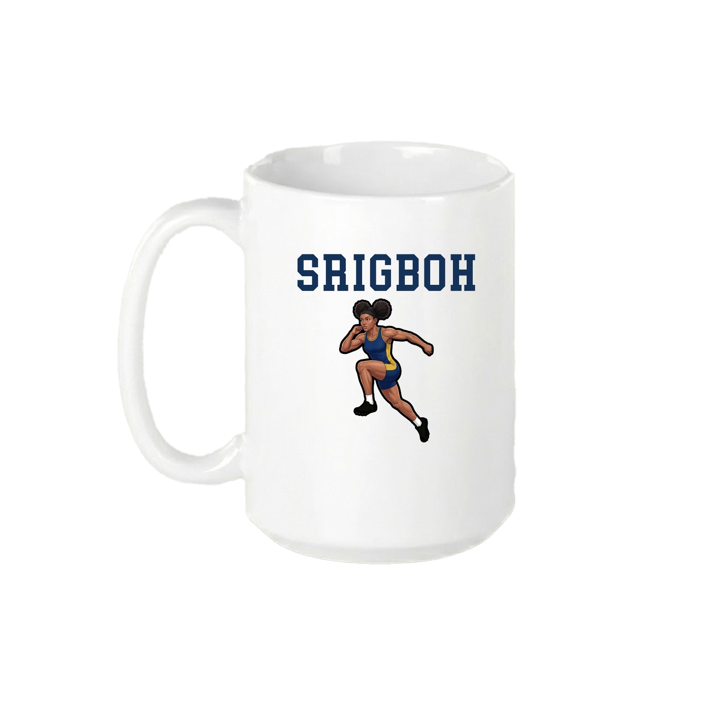 15oz Coffee Mug — Shirsey in White