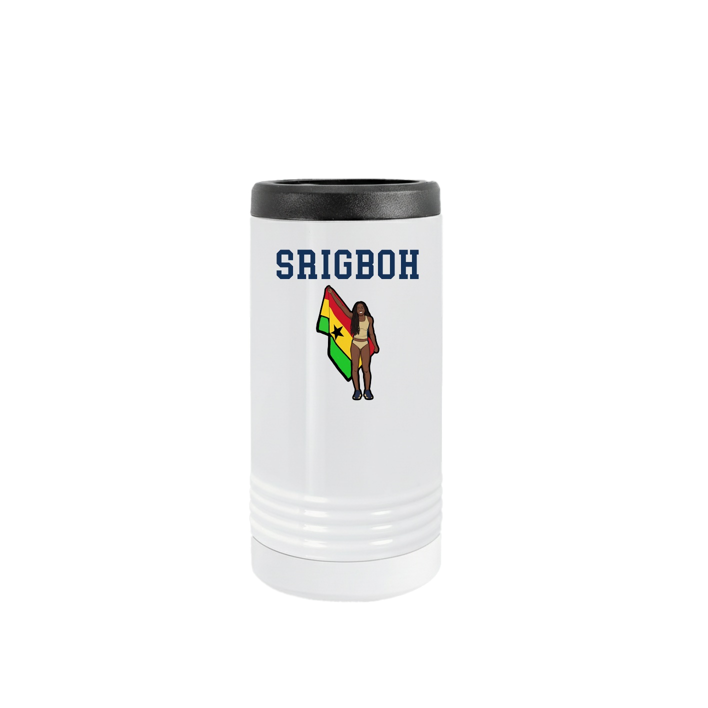 Slim Beverage Holder — Shirsey in White