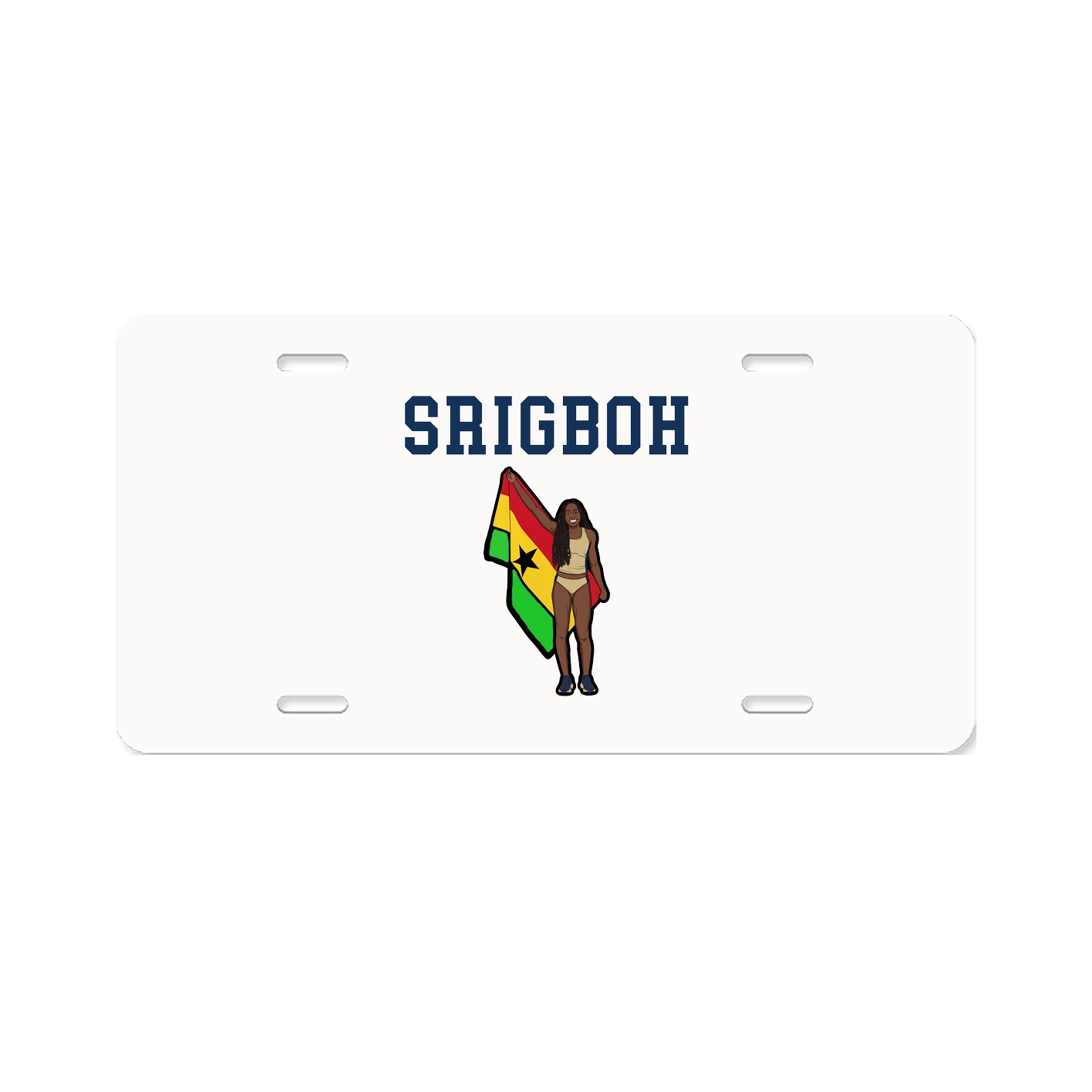 License Plate — Shirsey in Classic
