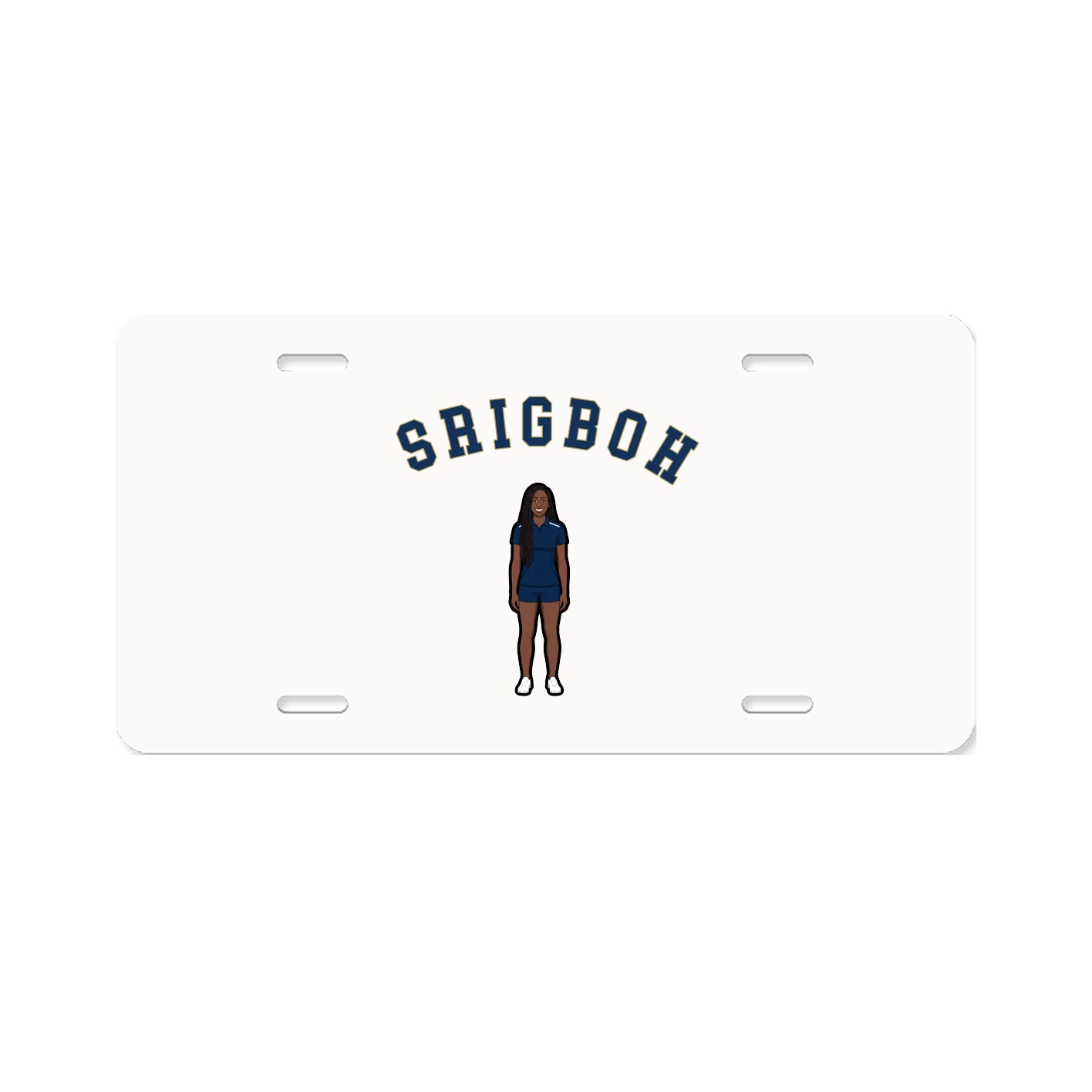 License Plate — Shirsey Arch in Classic