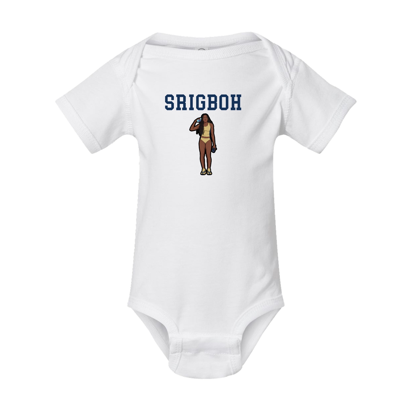 Baby Onesie — Shirsey in White