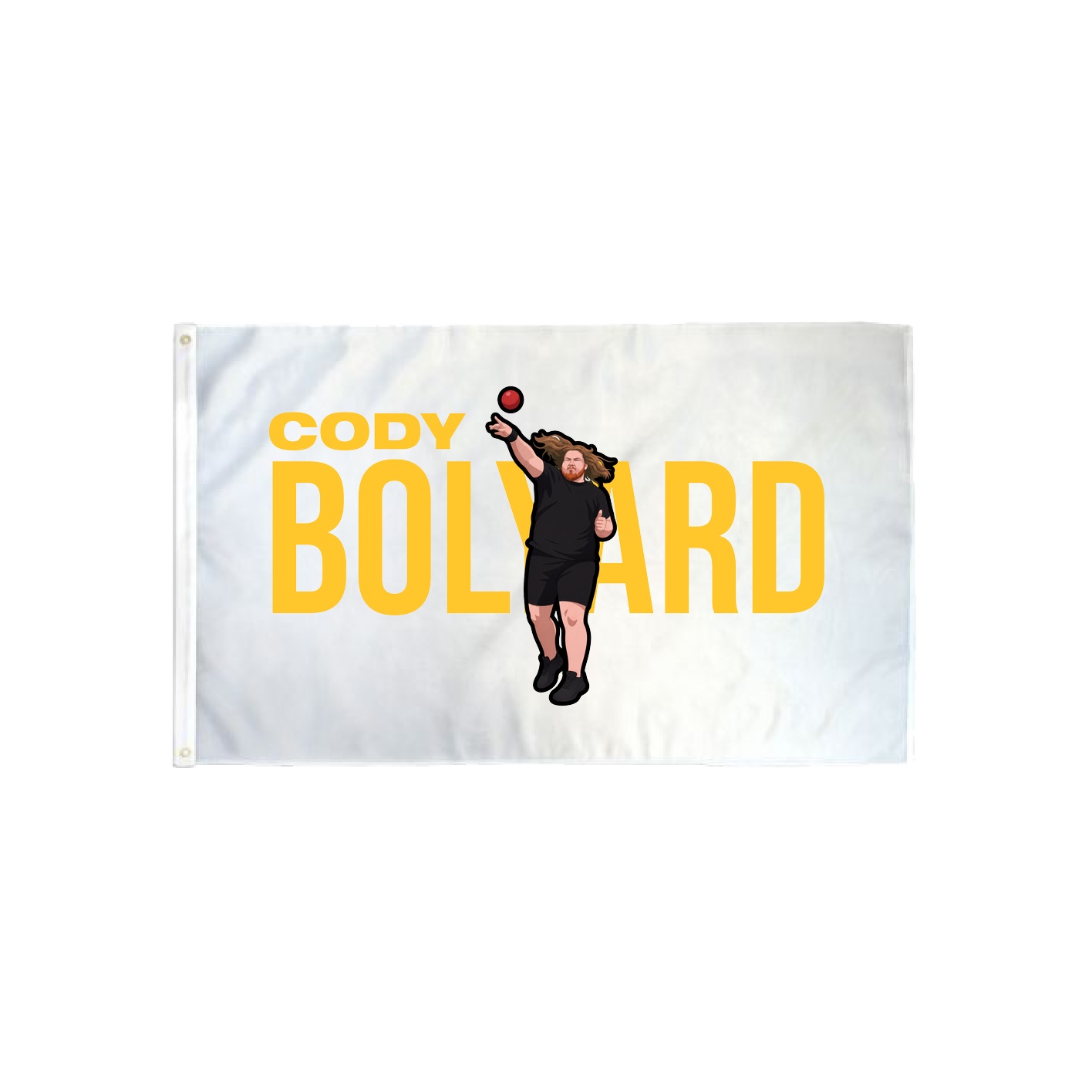 3x5 Flag — Player Name in Classic