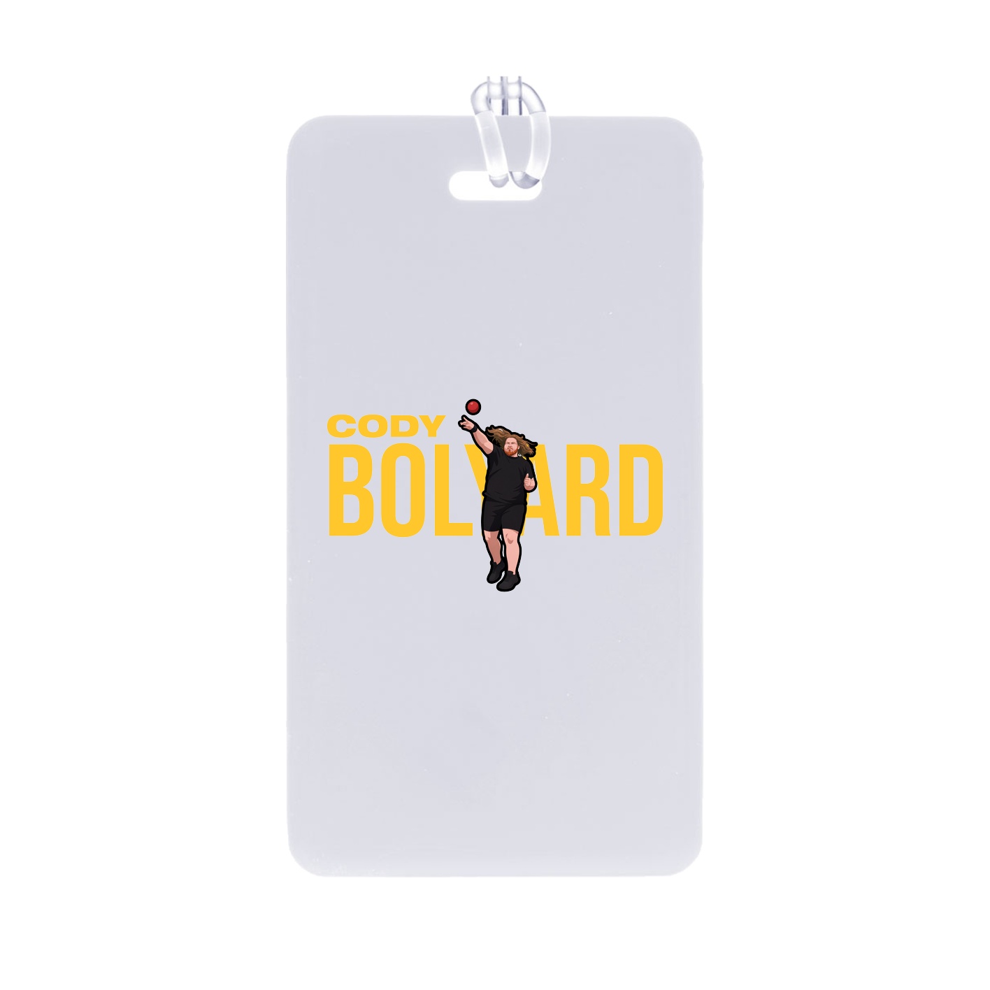 Bag Tag — Player Name in Classic