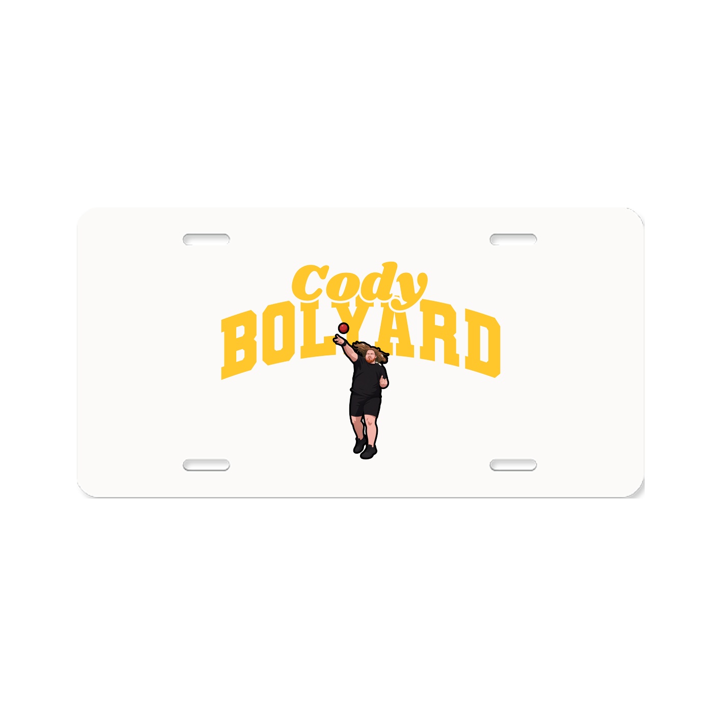 License Plate — Signature Arch in Classic