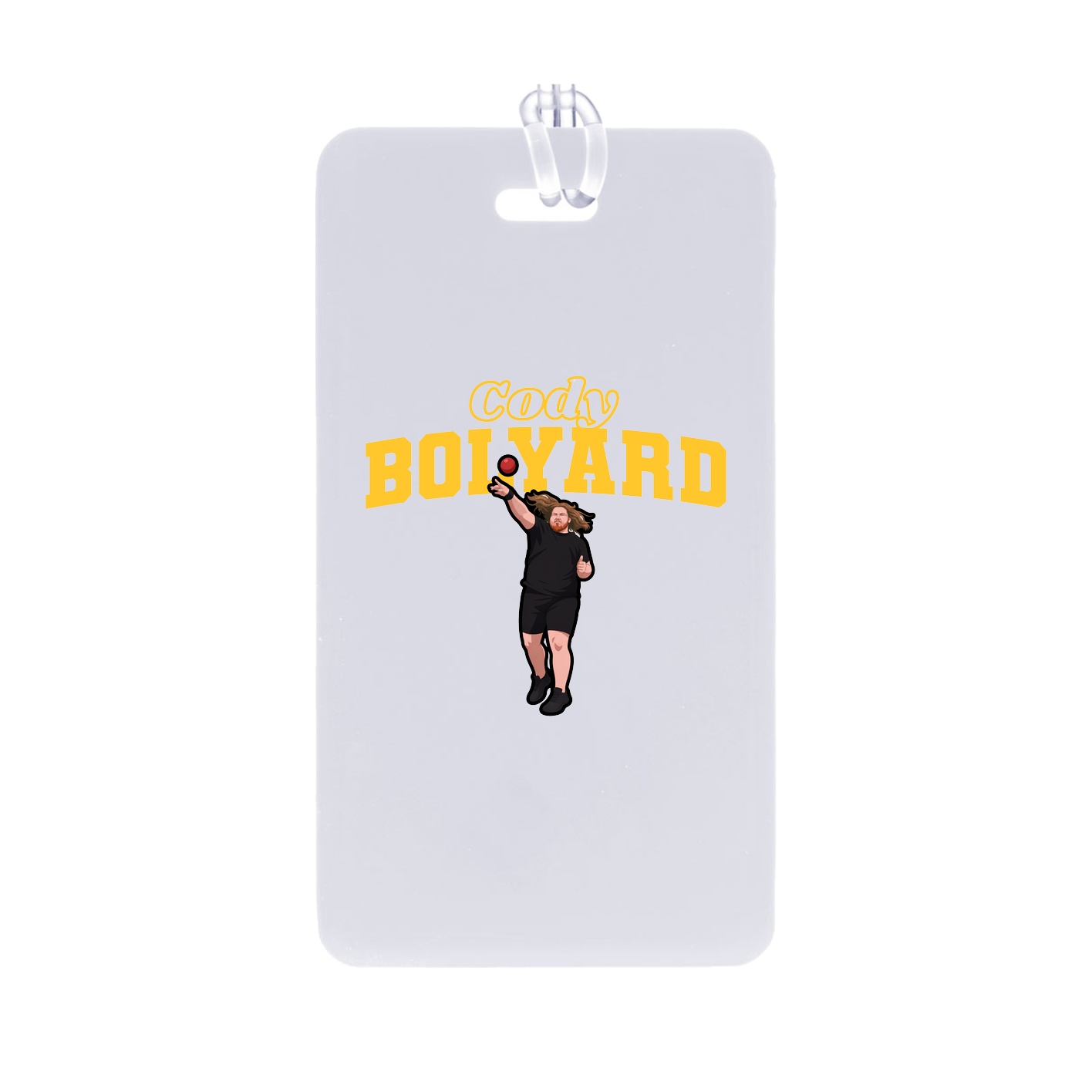 Bag Tag — Name Arch in Classic