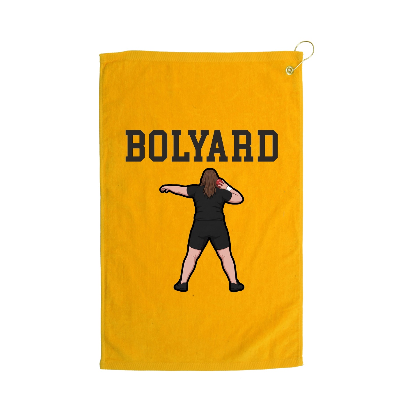 Golf Towel — Shirsey in Gold