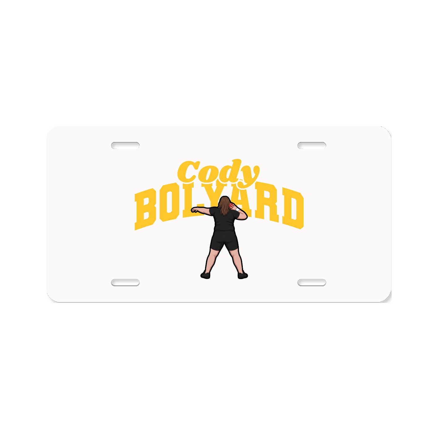 License Plate — Signature Arch in Classic