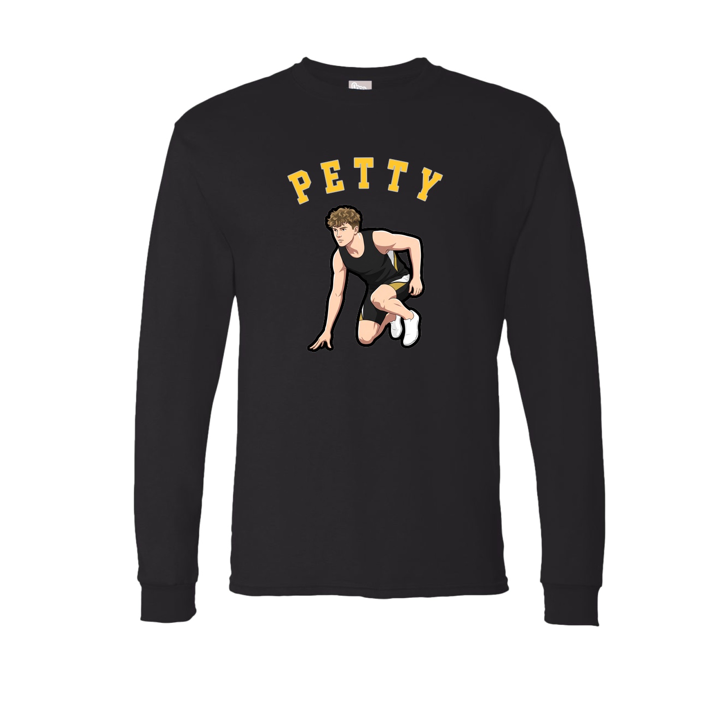 Long Sleeve Tee — Shirsey Arch in Black