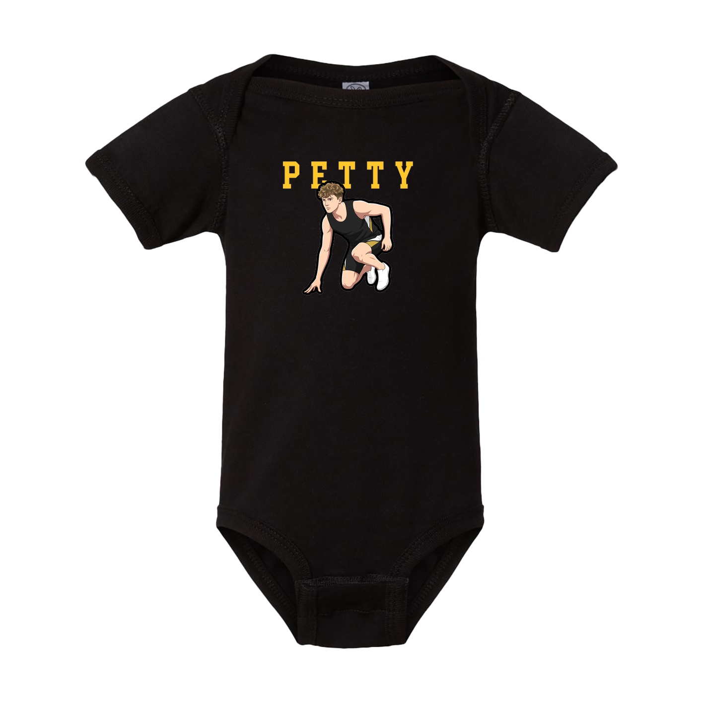 Baby Onesie — Shirsey in Black