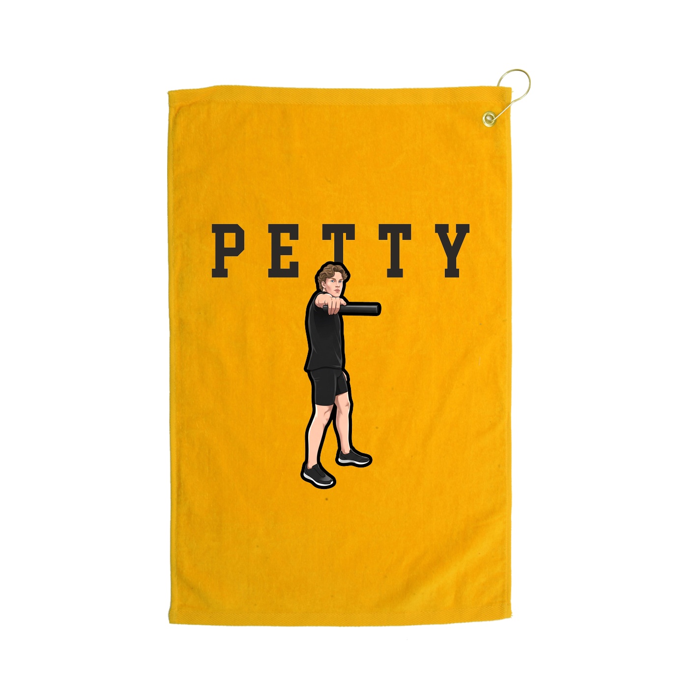 Golf Towel — Shirsey in Gold