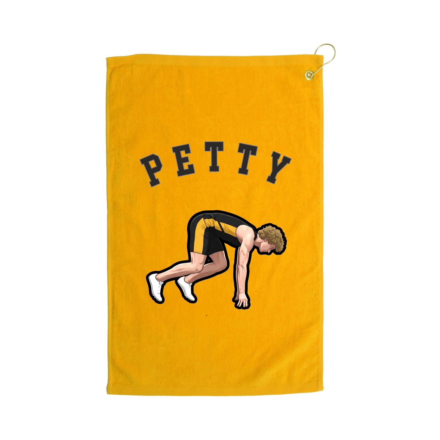 Golf Towel — Shirsey Arch in Gold