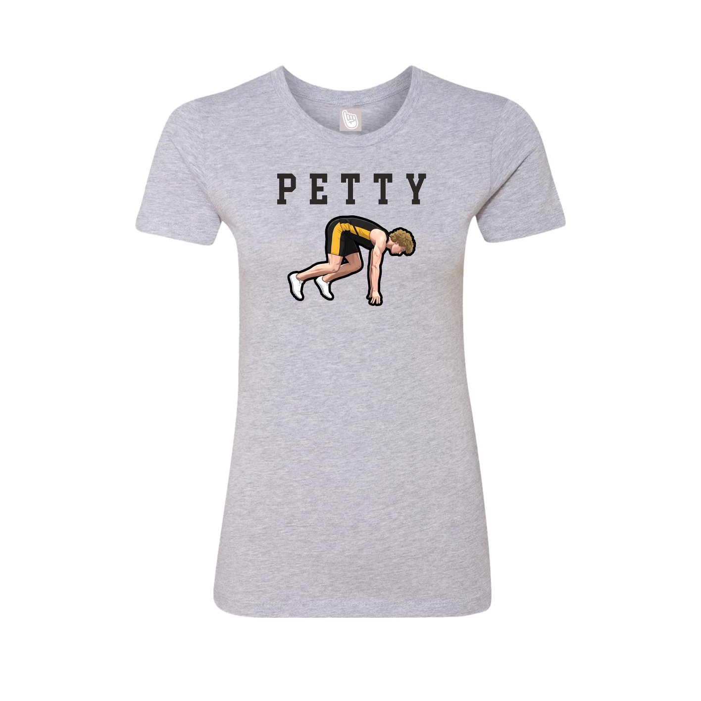 Fitted Women's Tee — Shirsey in Grey