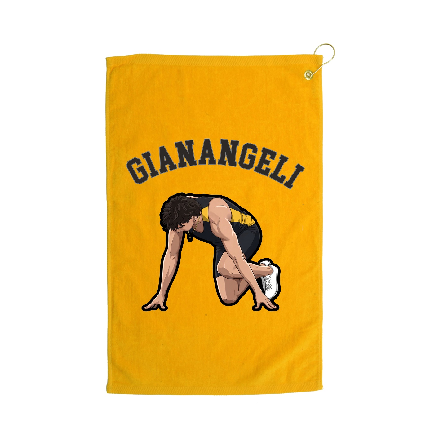 Golf Towel — Shirsey Arch in Gold