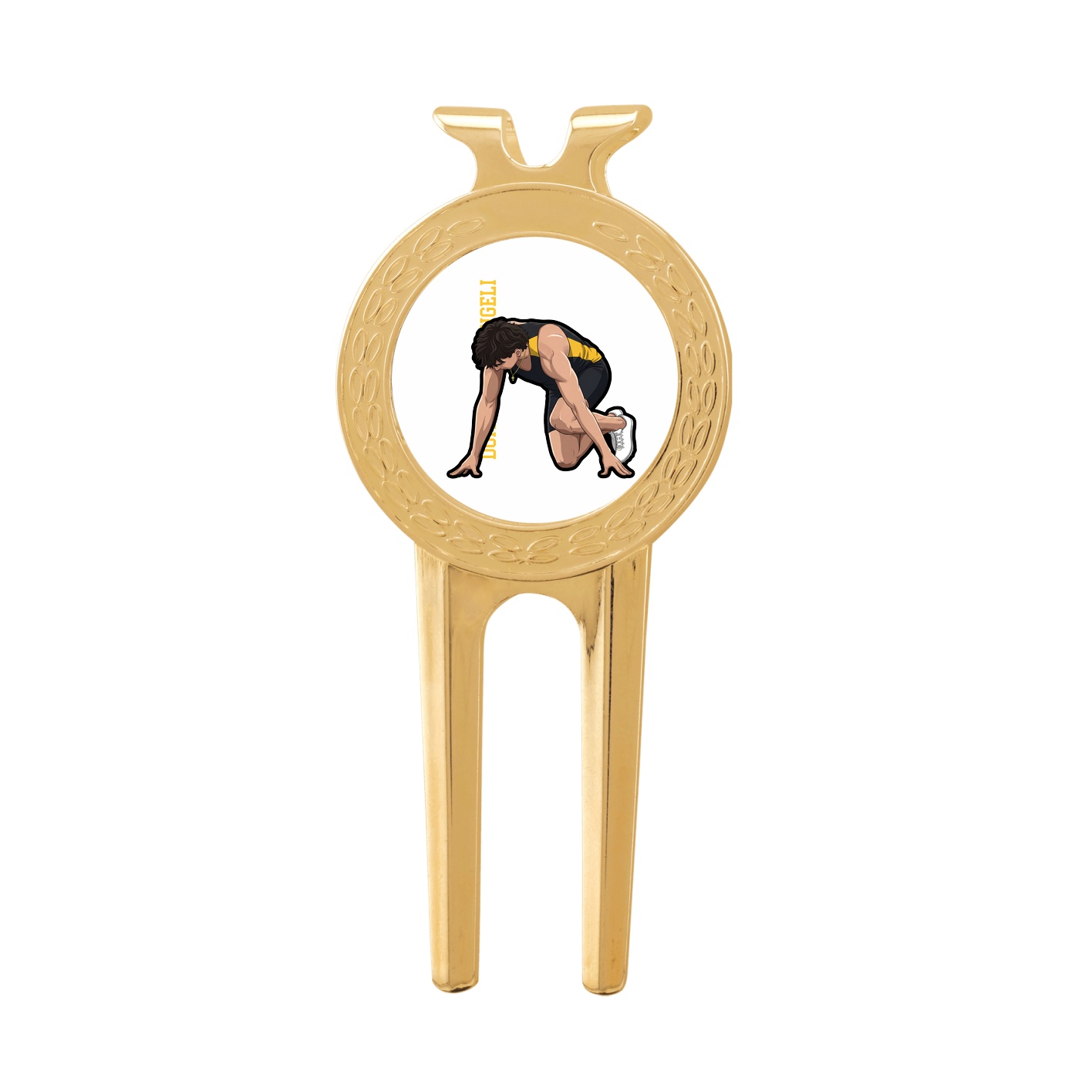 Divot Tool with Ball Marker — Name Vertical in Classic