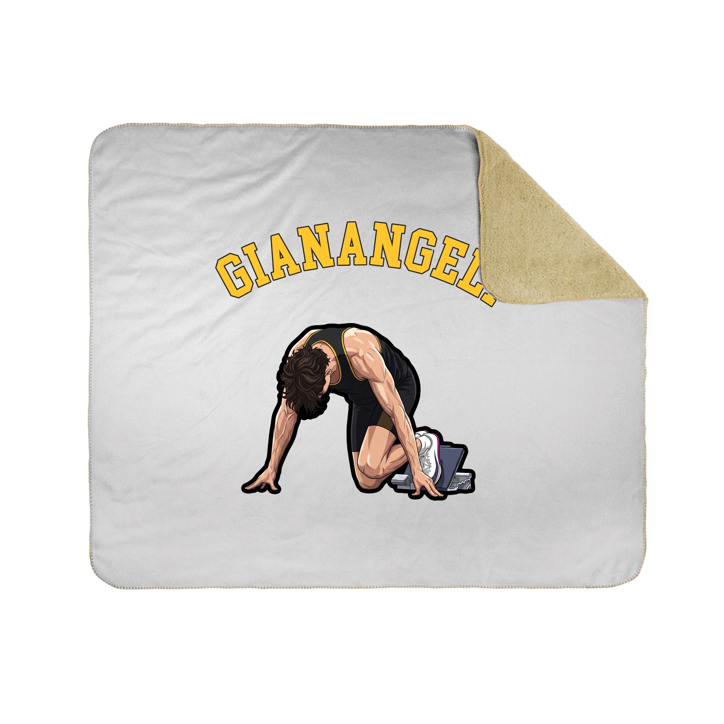 Throw Blanket — Shirsey Arch in White