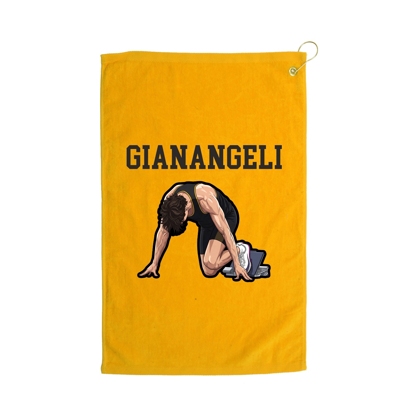 Golf Towel — Shirsey in Gold