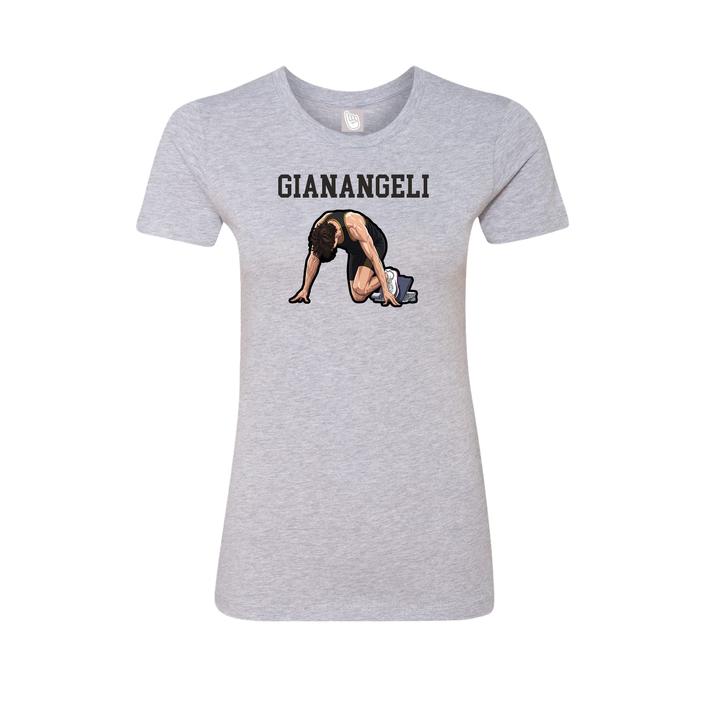 Fitted Women's Tee — Shirsey in Grey