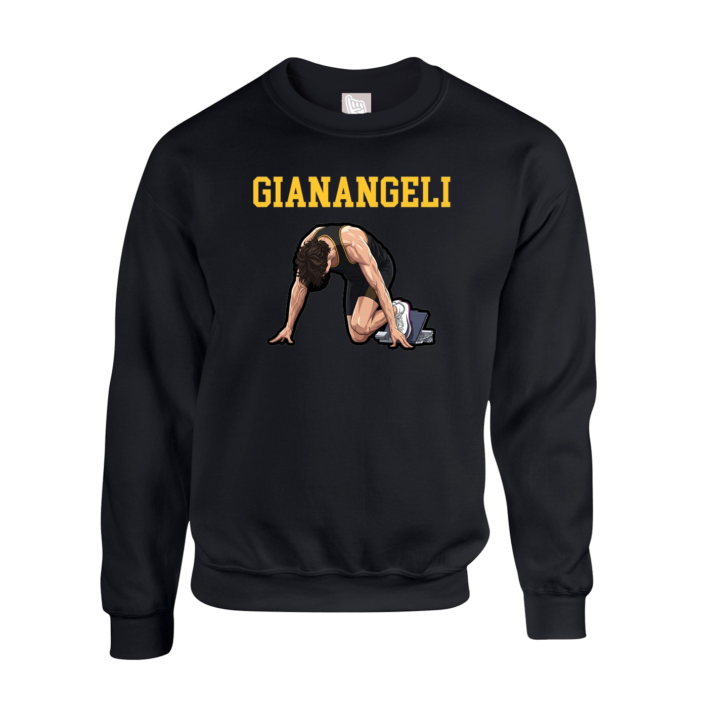 Fleece Crew — Shirsey in Black