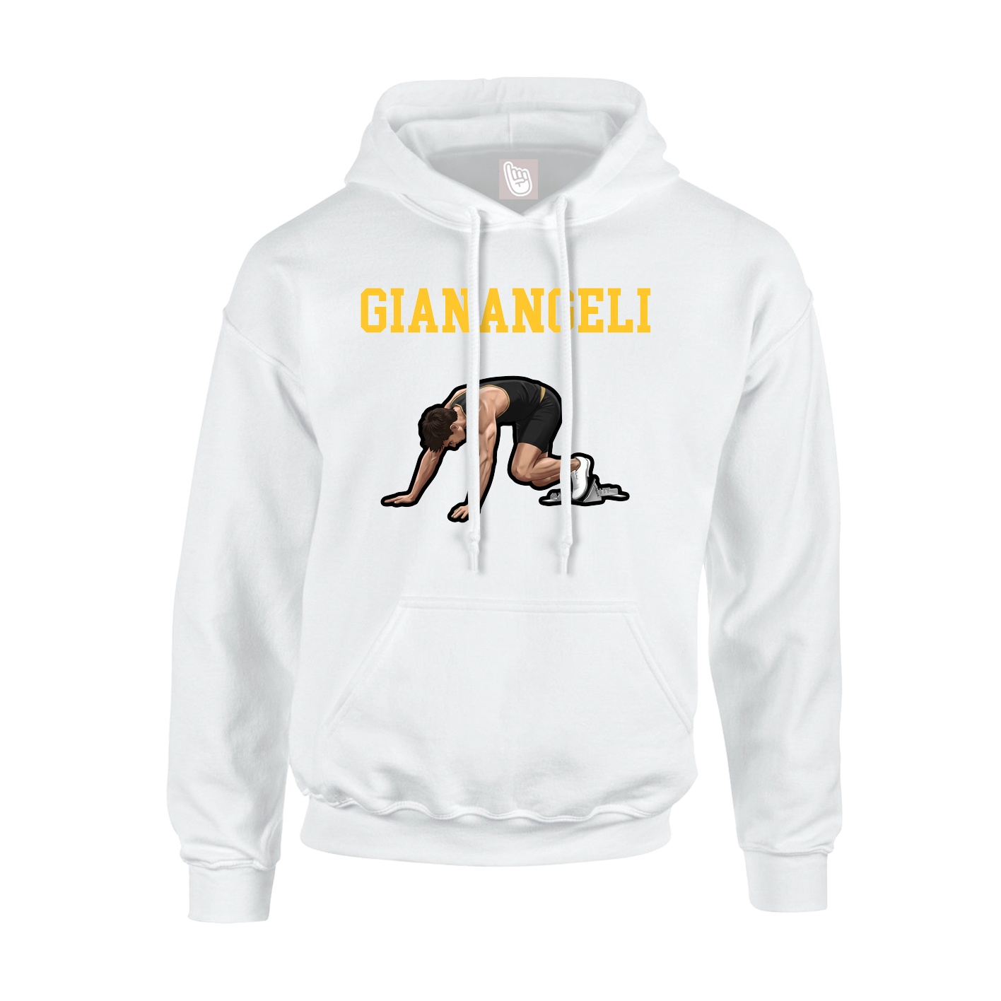 Hoodie — Shirsey in White
