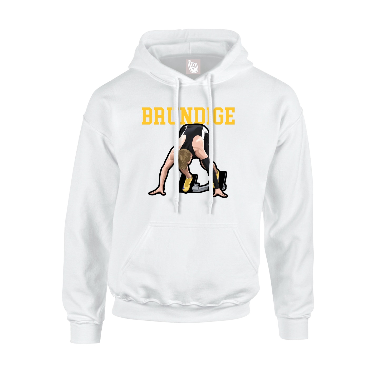 Hoodie — Shirsey in White