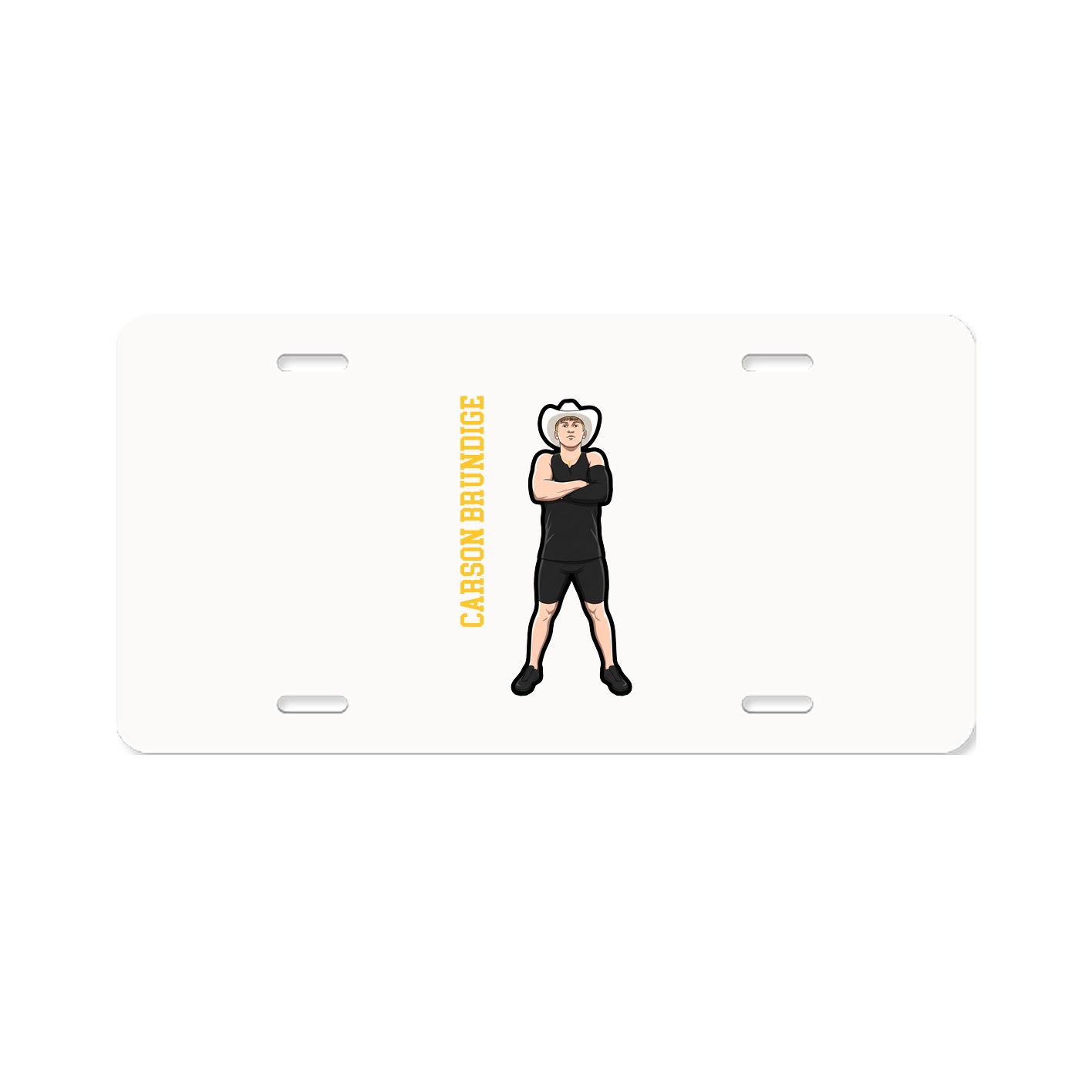 Aluminum License Plate