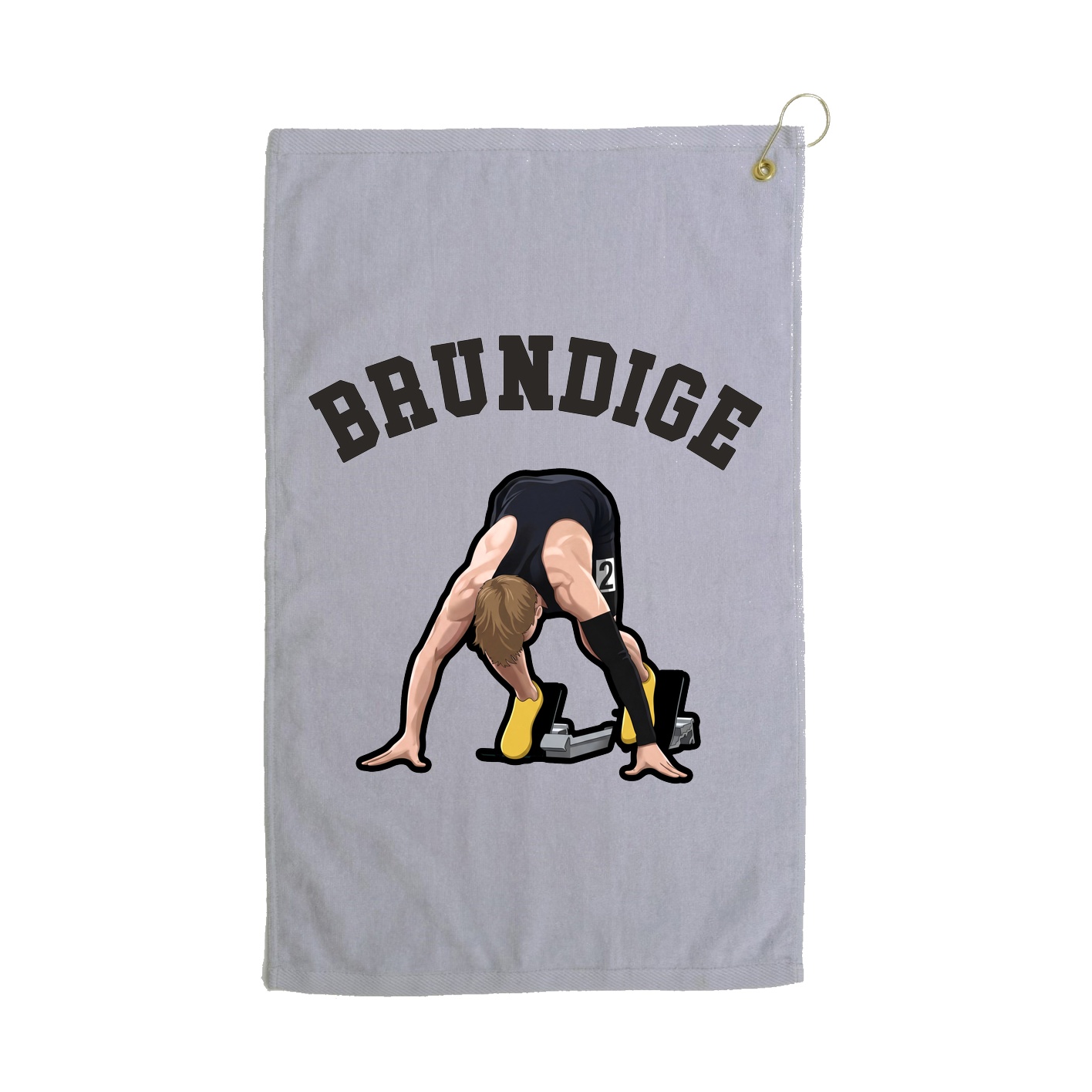 Golf Towel — Shirsey Arch in Grey