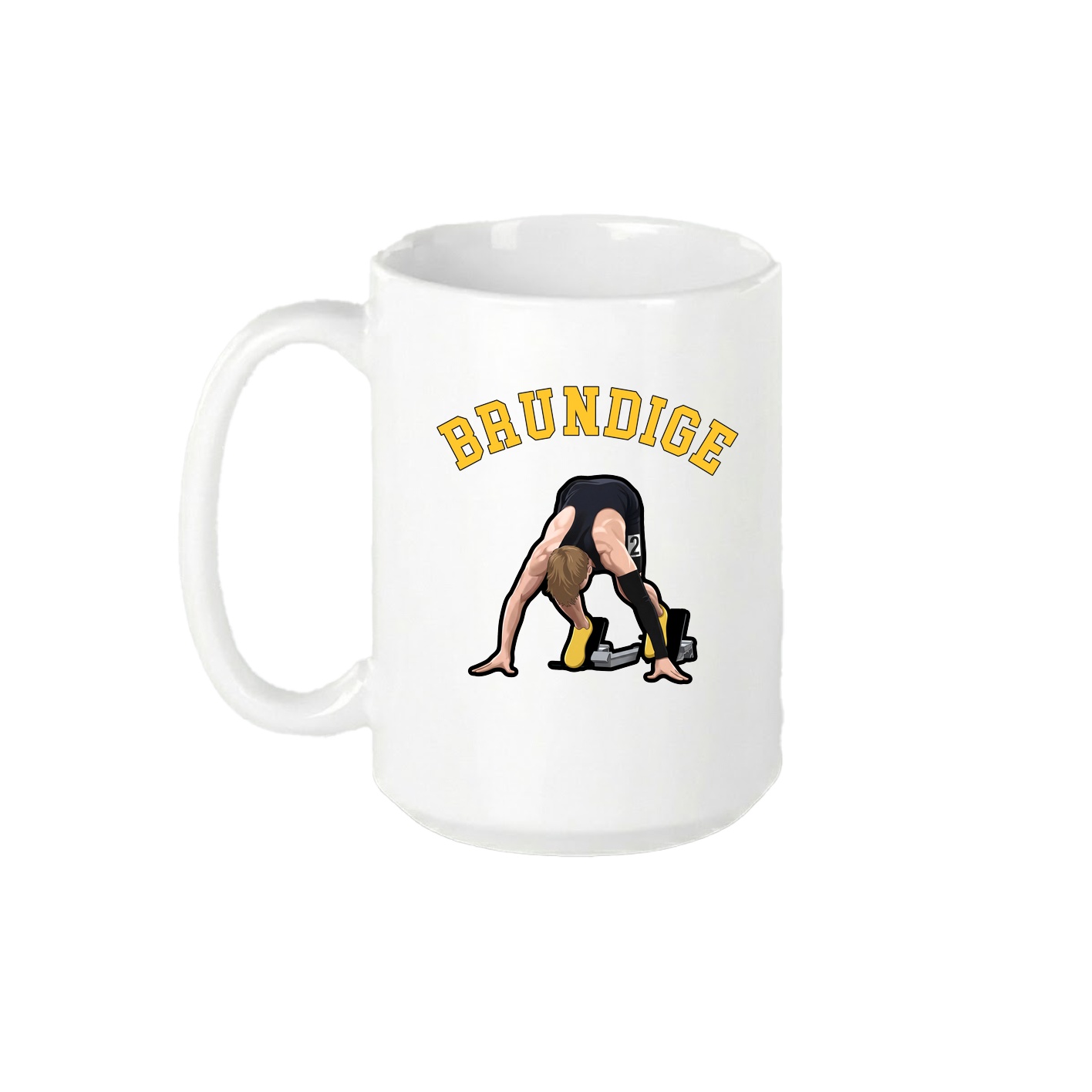 15oz Coffee Mug — Shirsey Arch in White