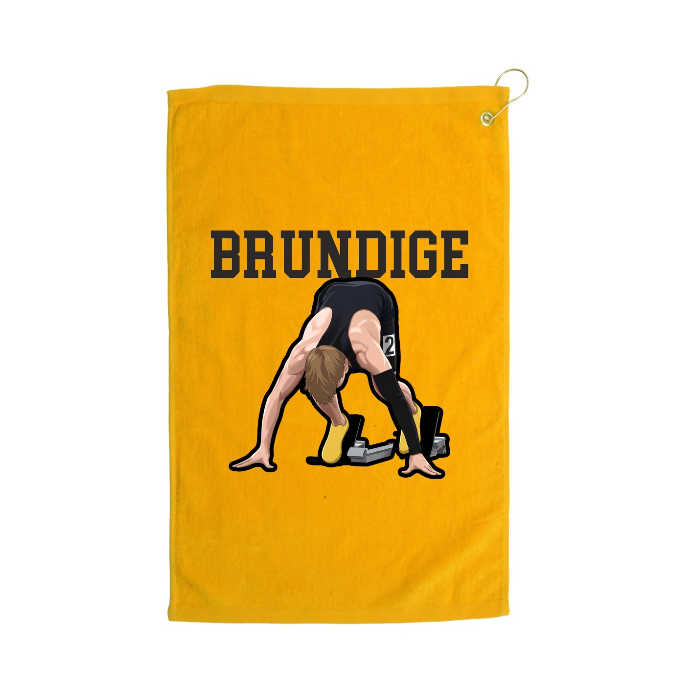 Golf Towel — Shirsey in Gold
