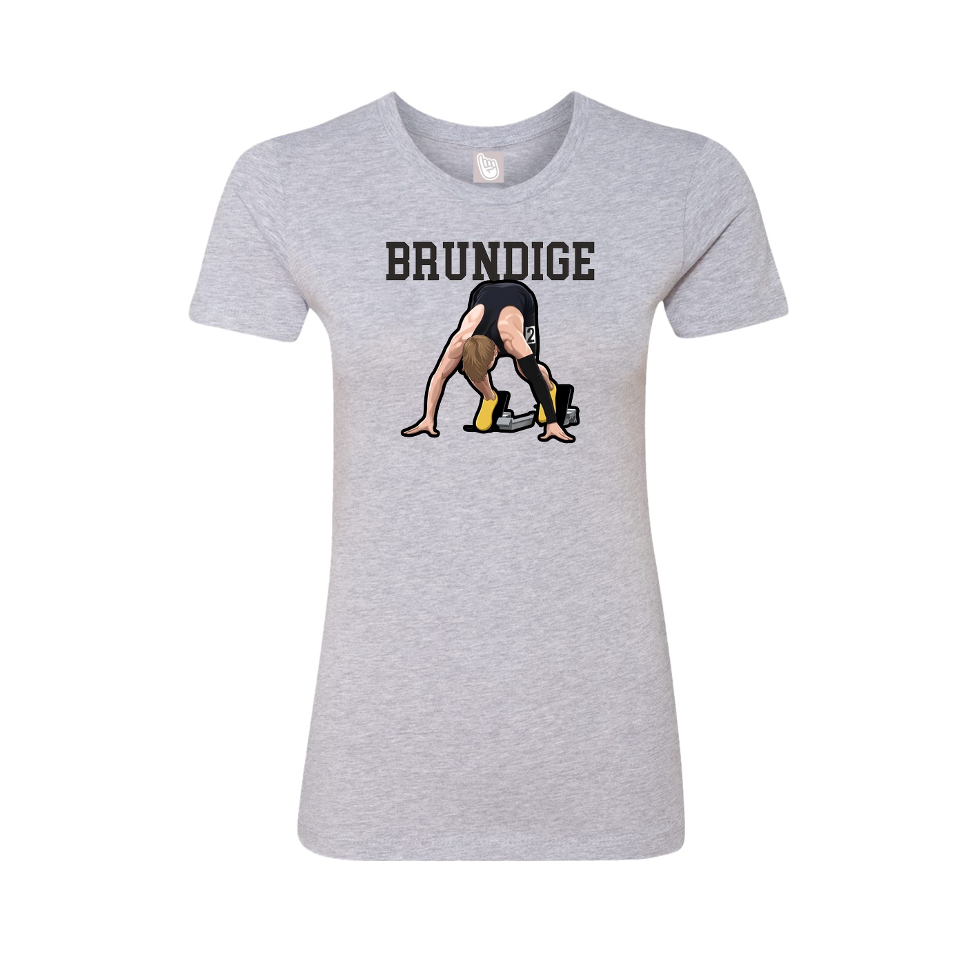 Fitted Women's Tee — Shirsey in Grey