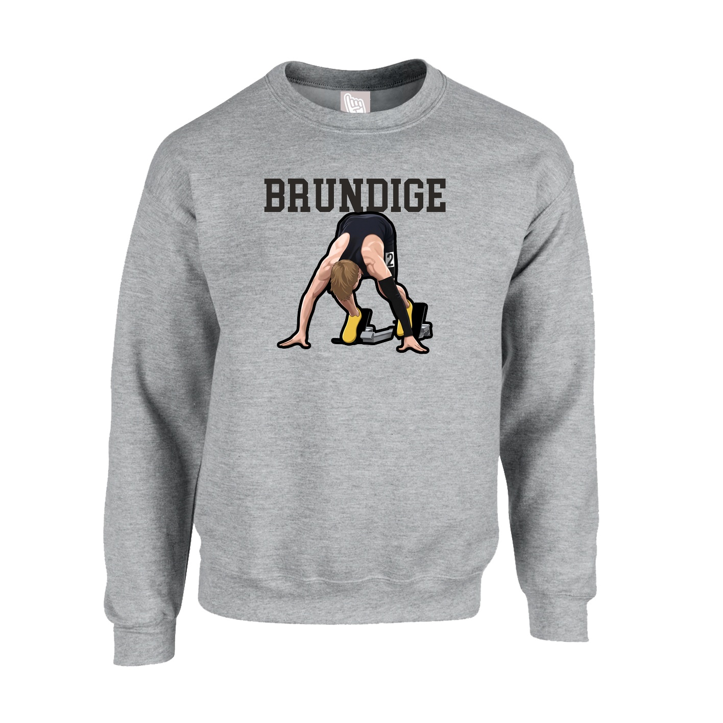 Fleece Crew — Shirsey in Grey