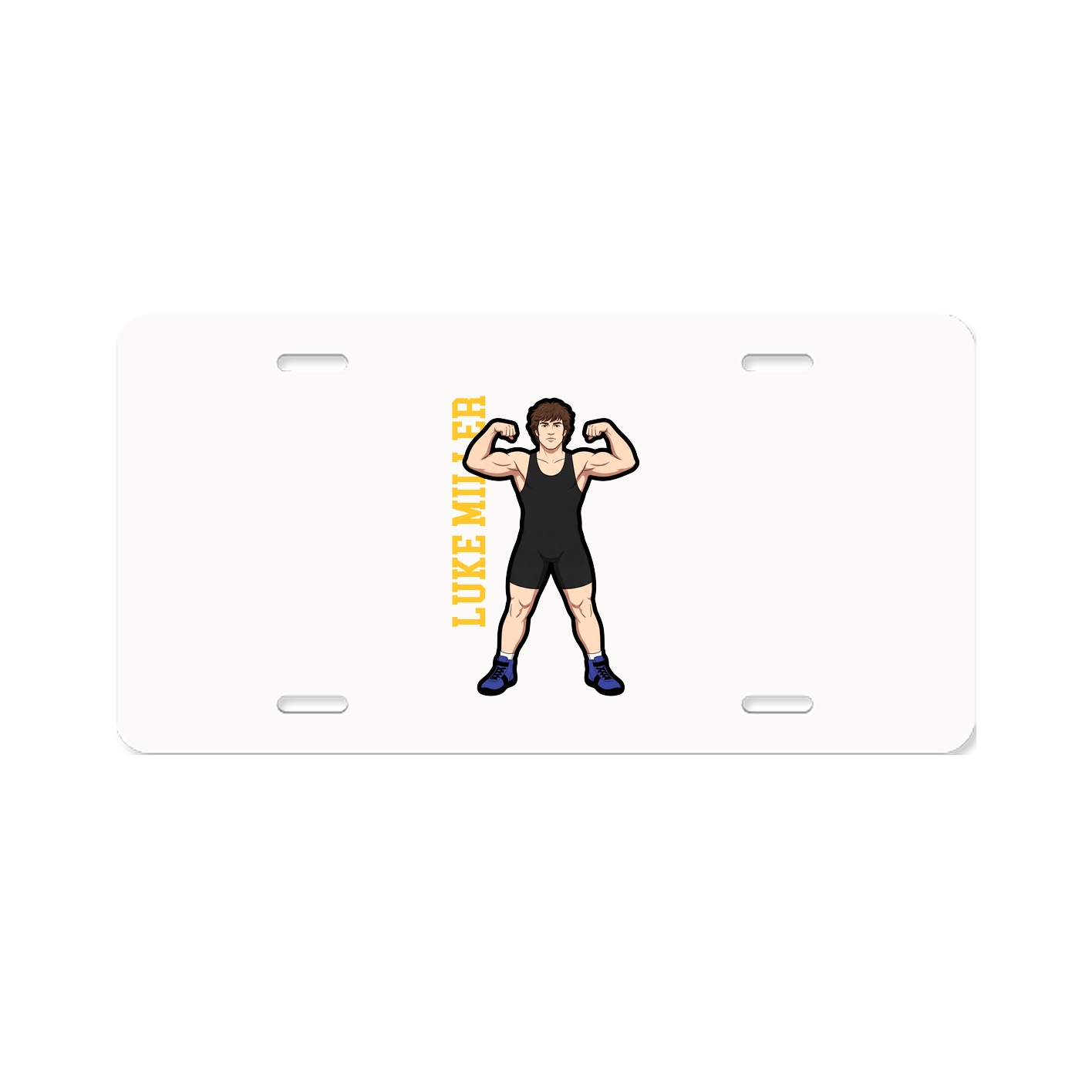 Aluminum License Plate