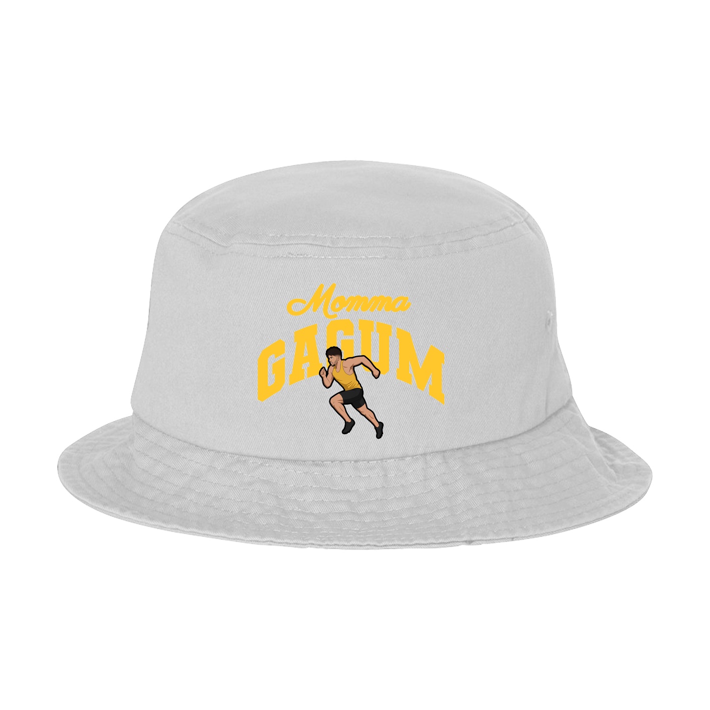 Bucket Cap — Mothers Day Arch in White
