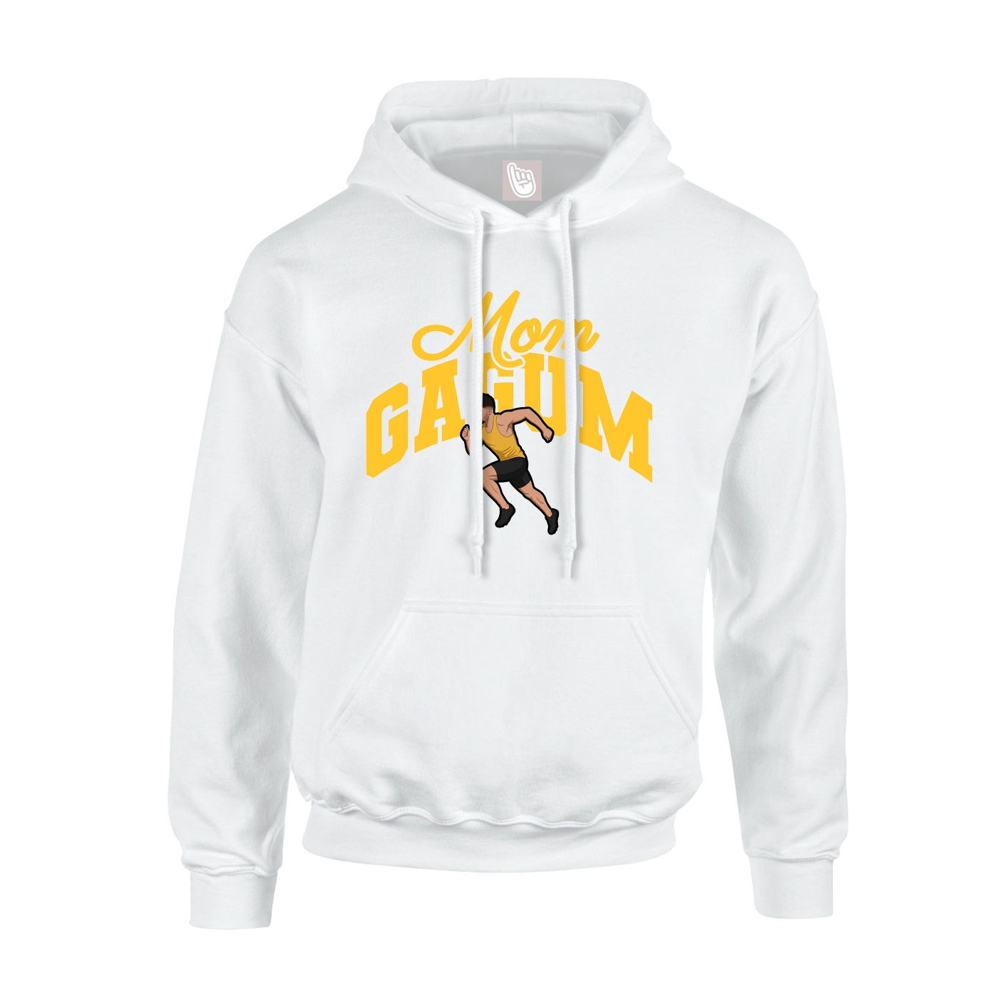 Youth Hoodie — Mothers Day Arch in White