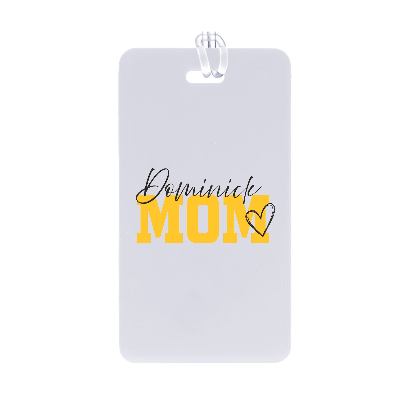 Bag Tag — Mothers Day Script in Classic