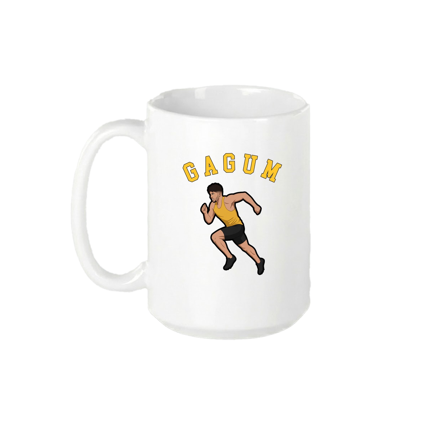 15oz Coffee Mug — Shirsey Arch in White