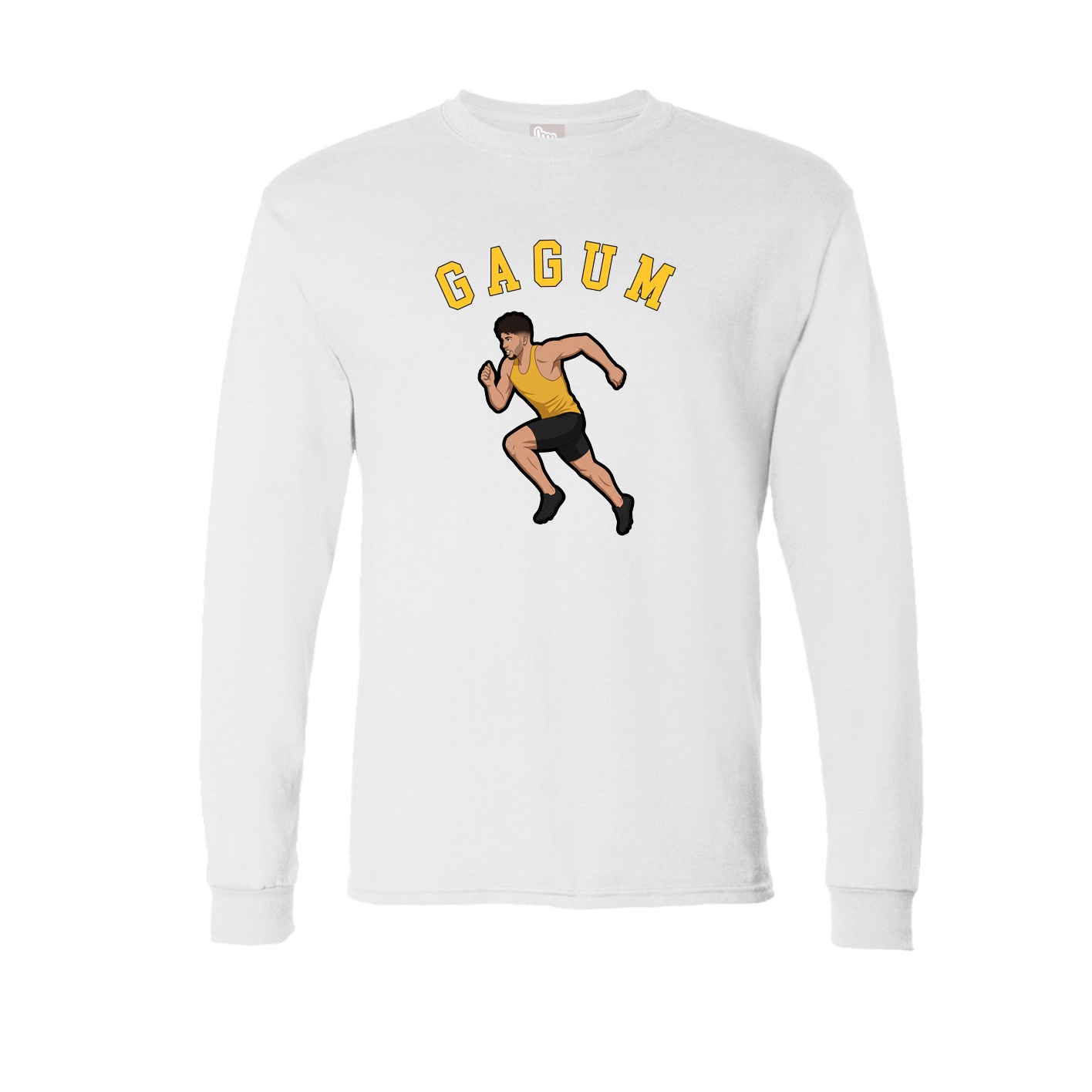 Long Sleeve Tee — Shirsey Arch in White