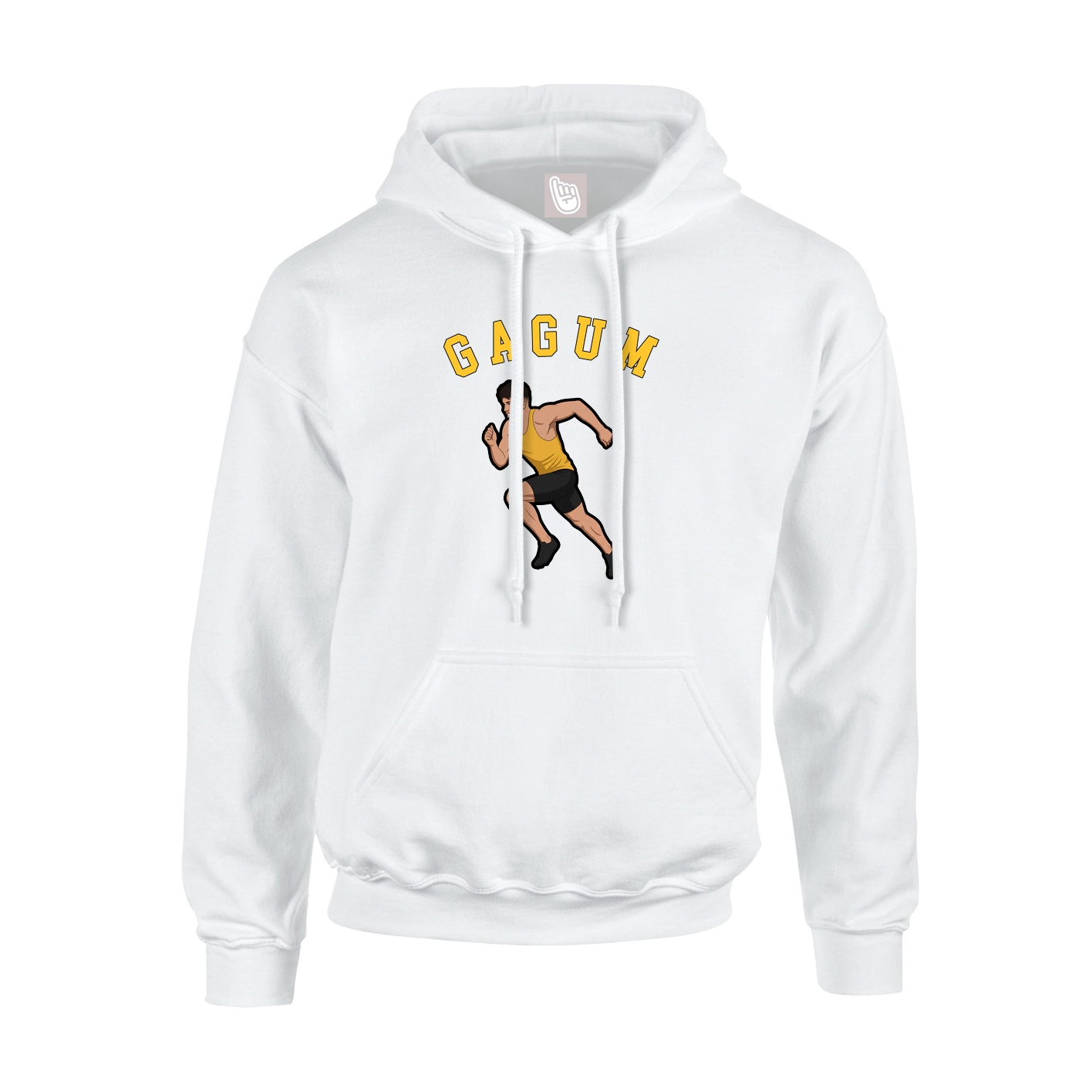 Hoodie — Shirsey Arch in White