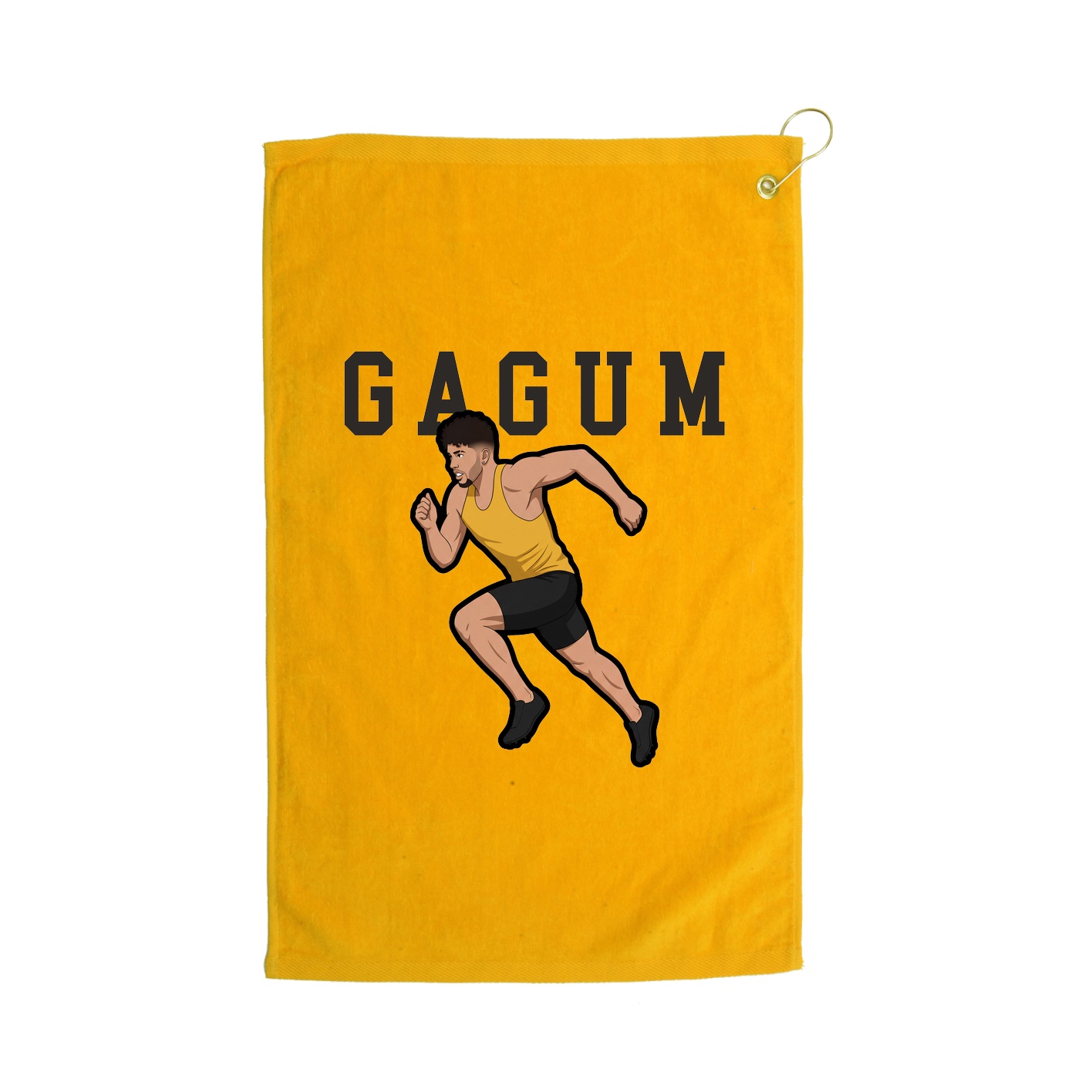 Golf Towel — Shirsey in Gold