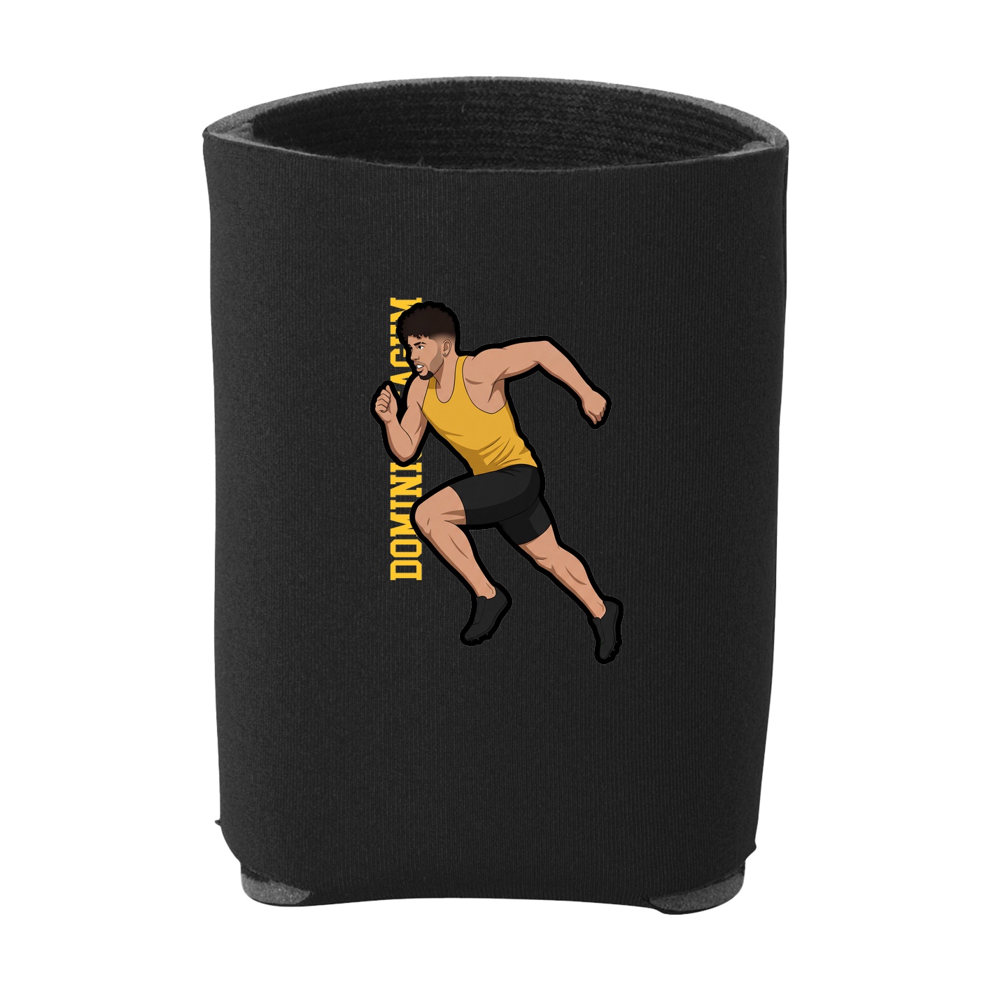 Can Holder — Name Vertical in Black