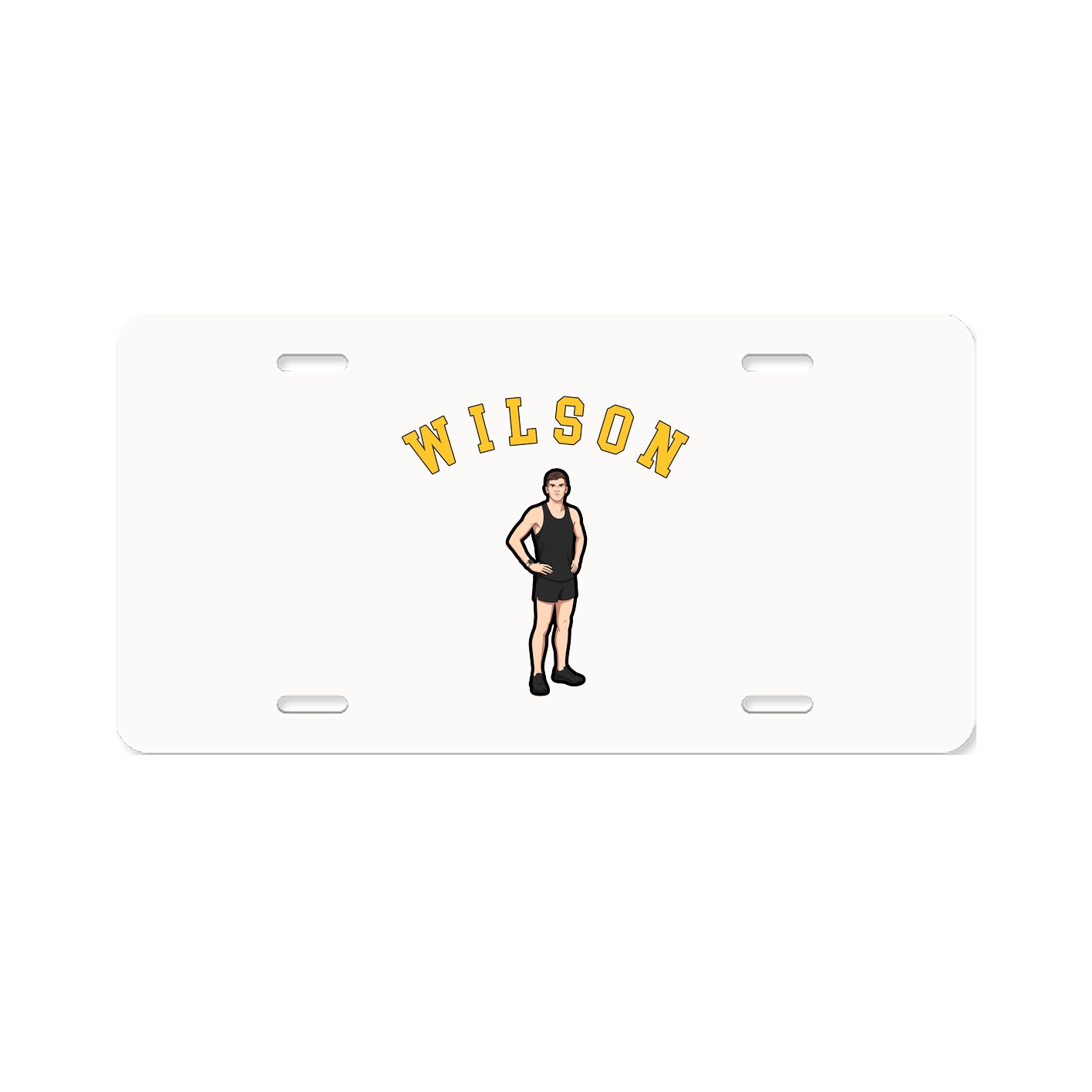 License Plate — Shirsey Arch in Classic