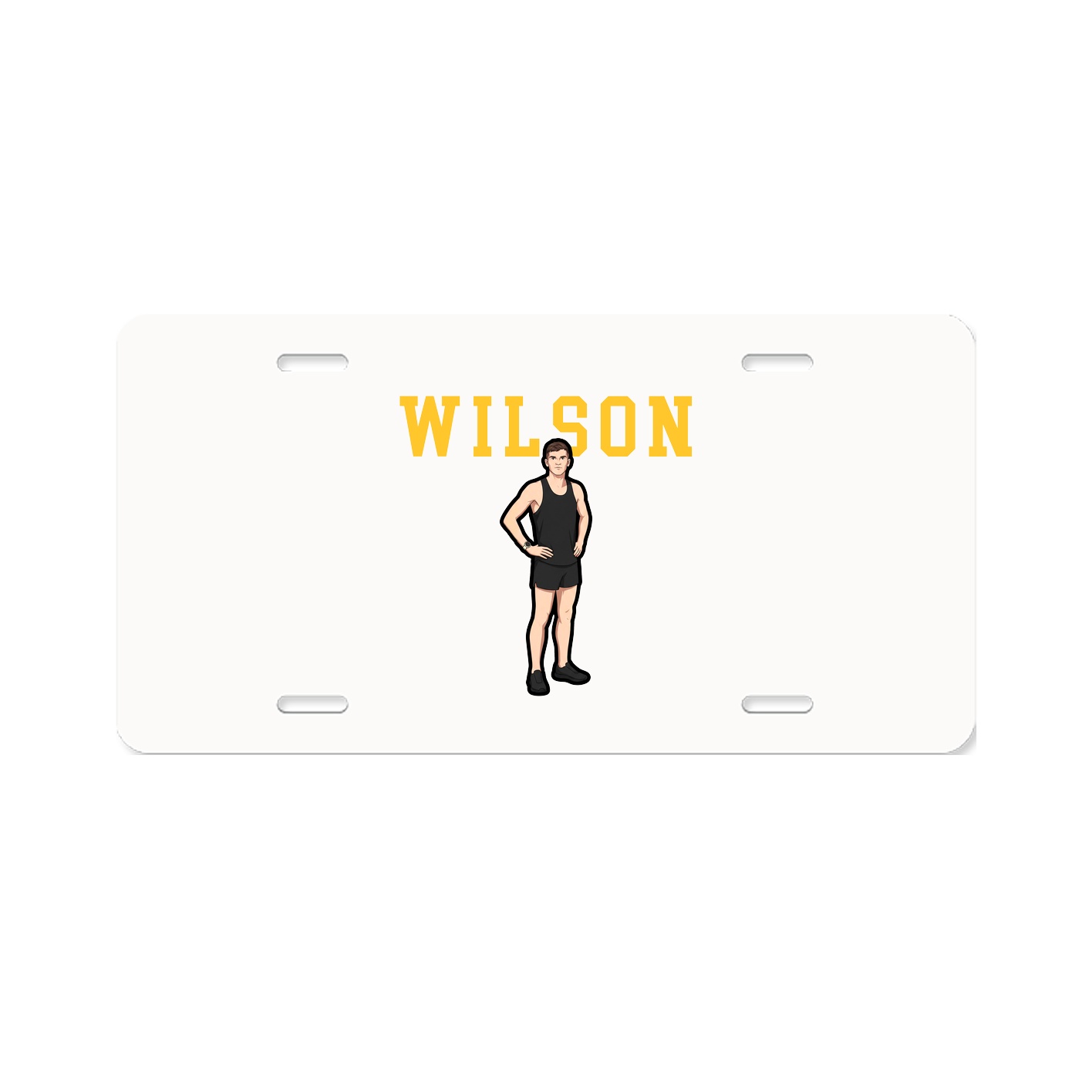 License Plate — Shirsey in Classic