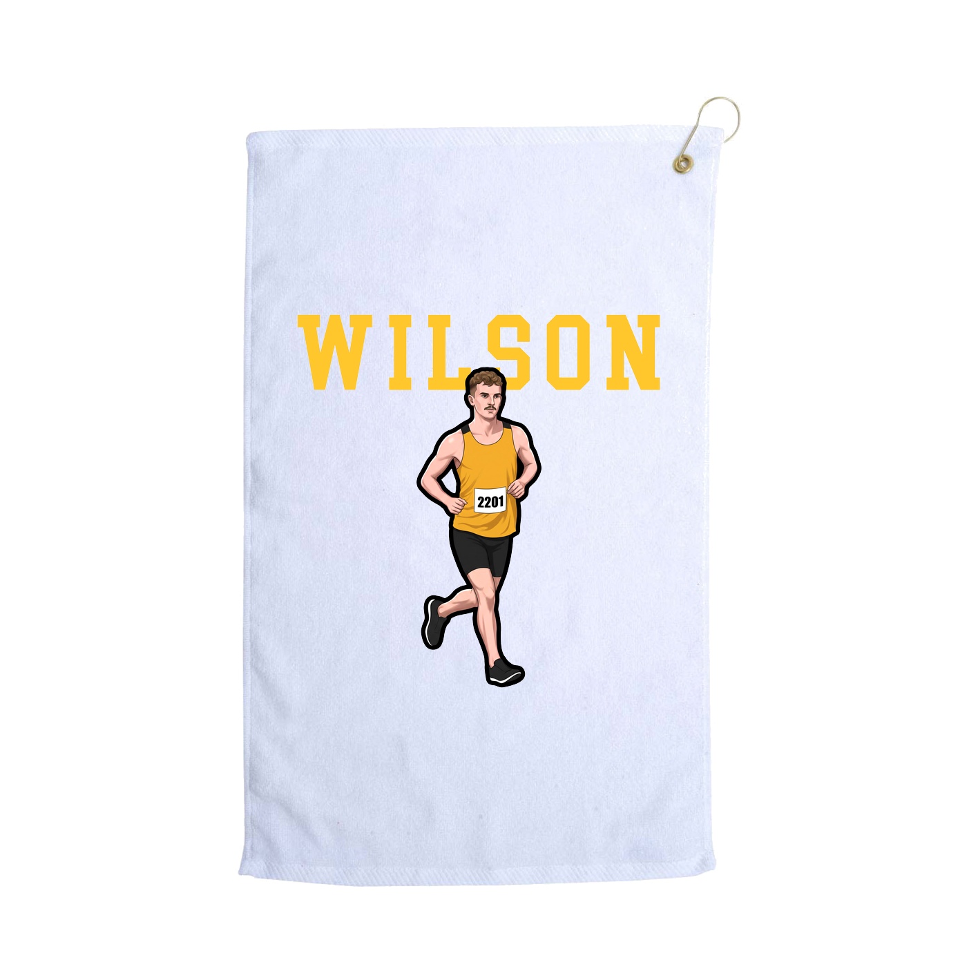 Golf Towel — Shirsey in White