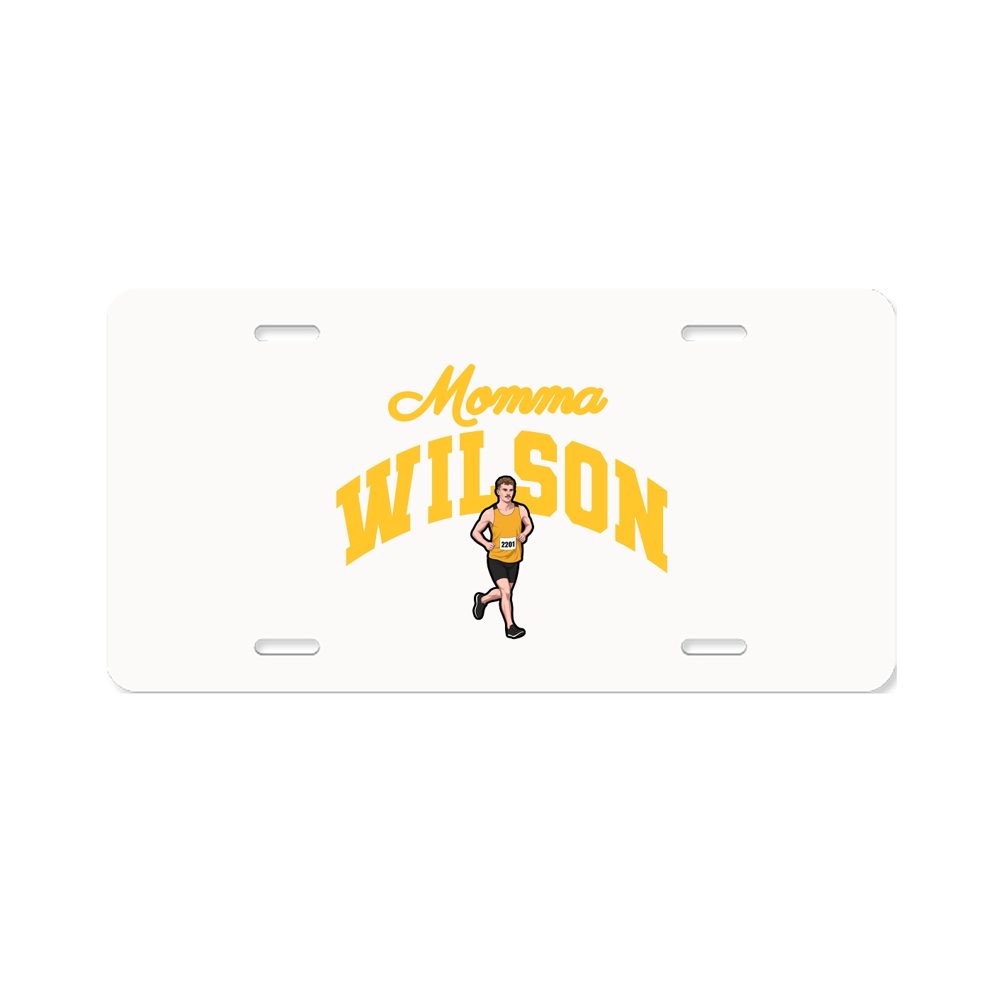 License Plate — Mothers Day Arch in Classic
