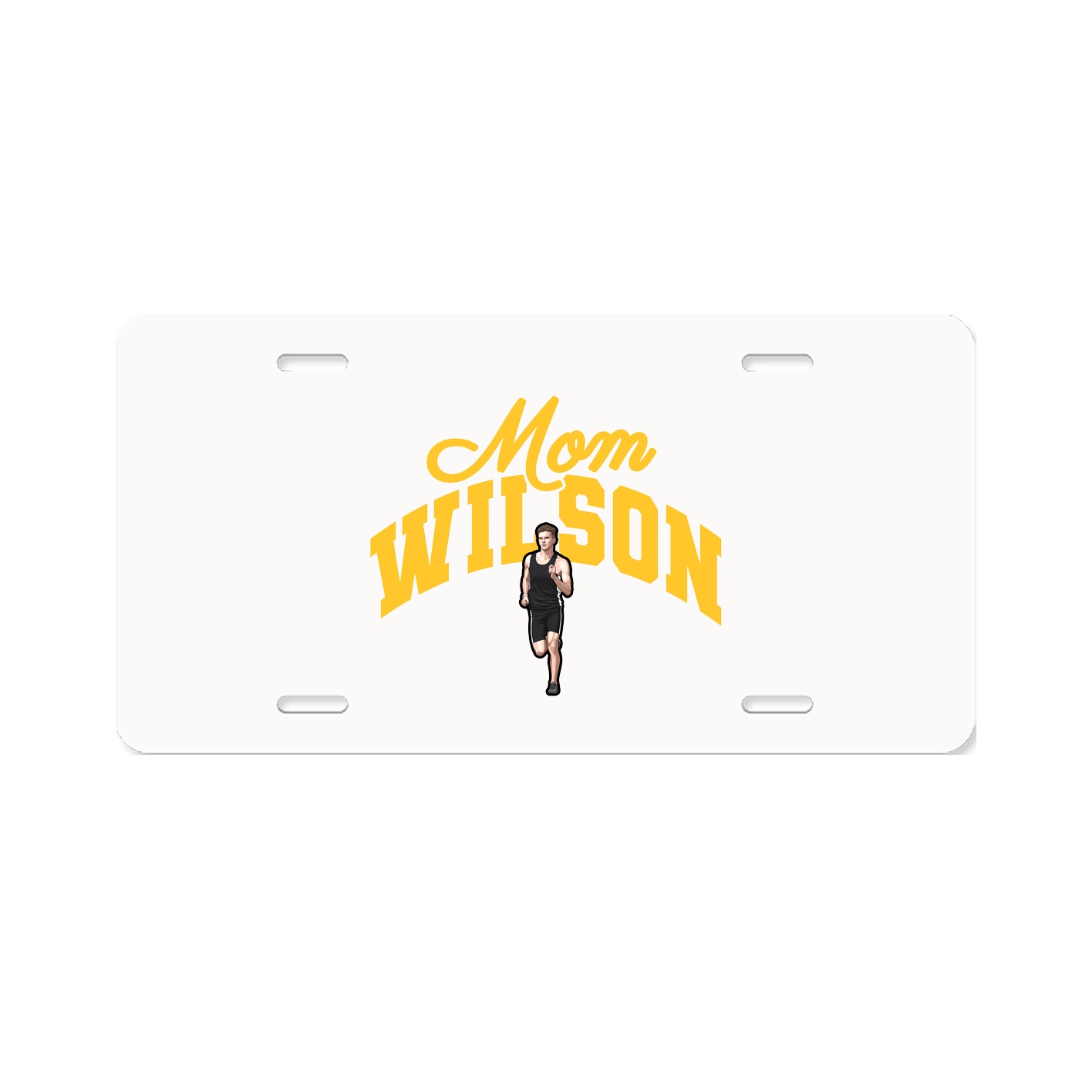 License Plate — Mothers Day Arch in Classic