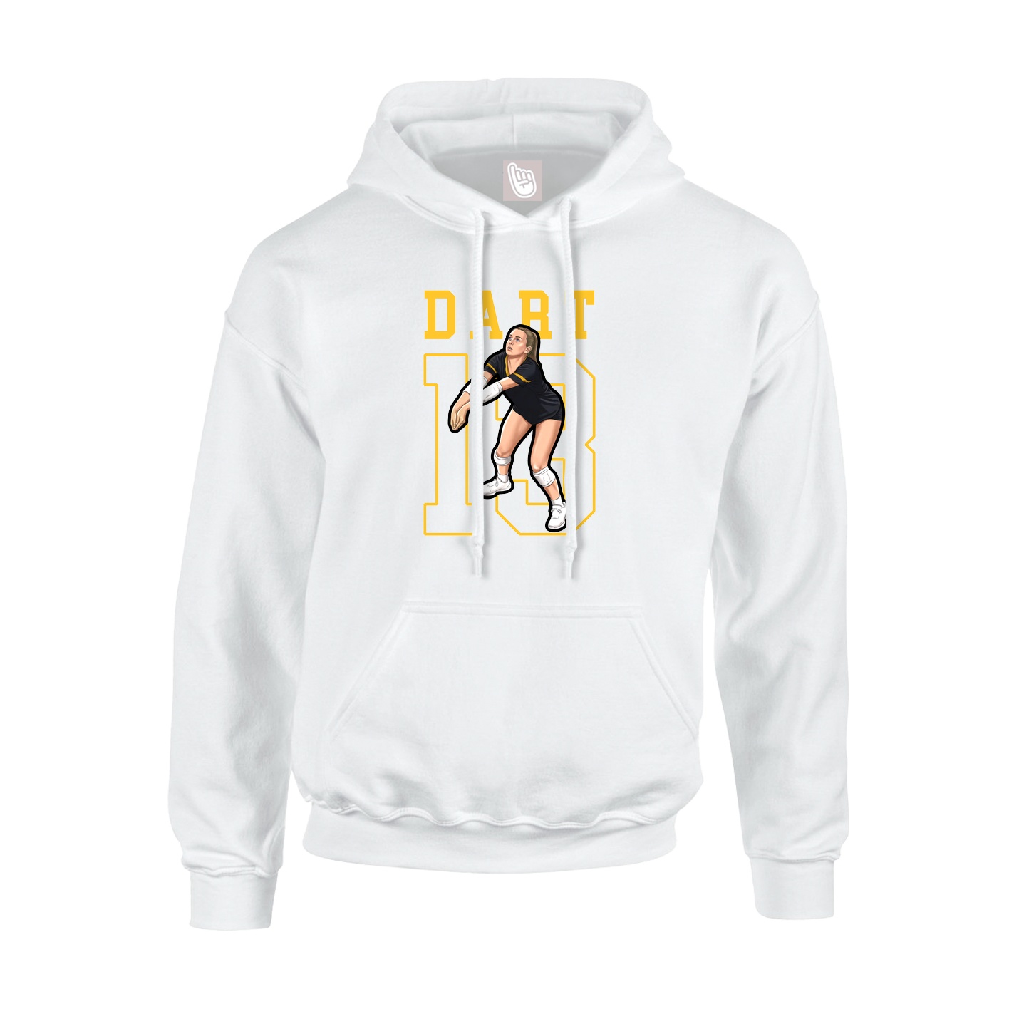 Youth Hoodie — Shirsey in White