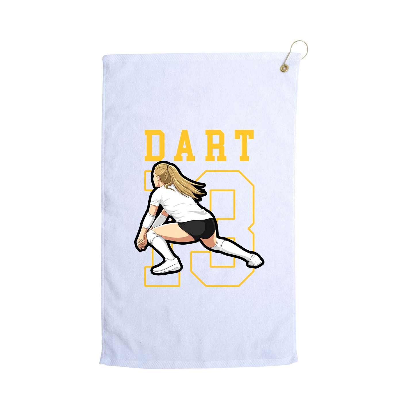 Golf Towel — Shirsey in White