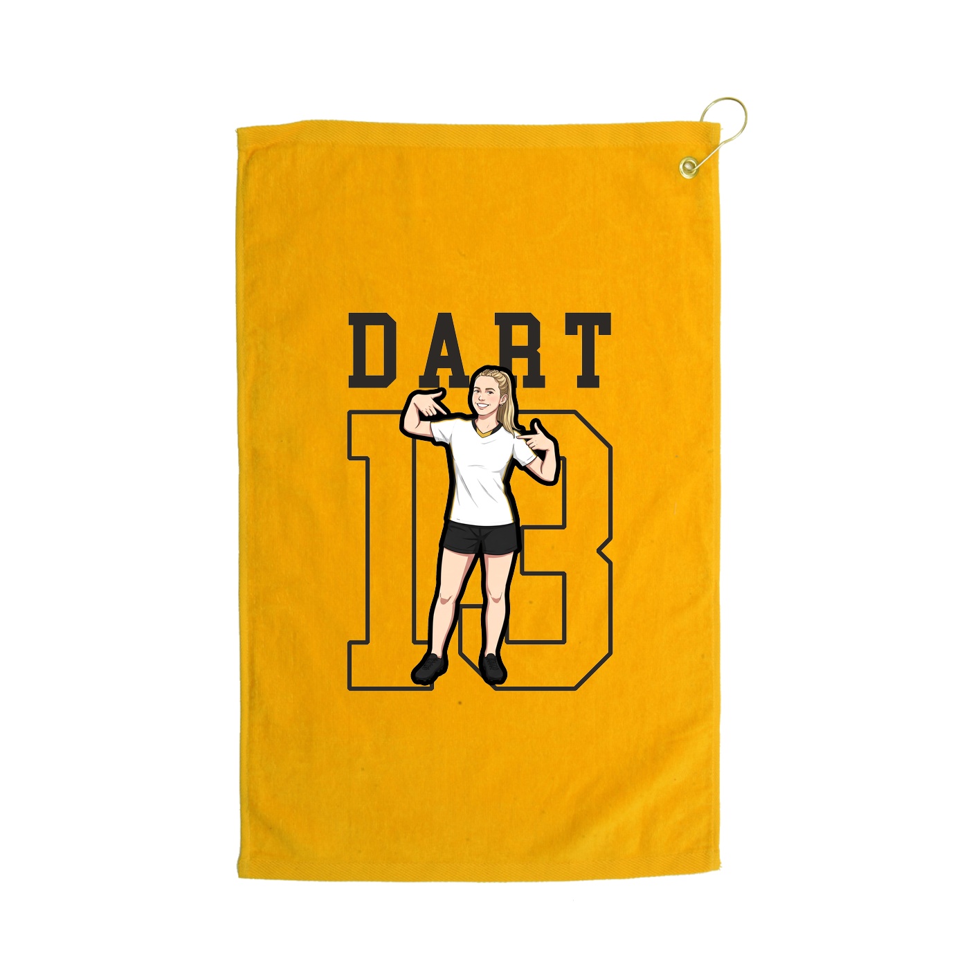 Terry Velour Golf Towel