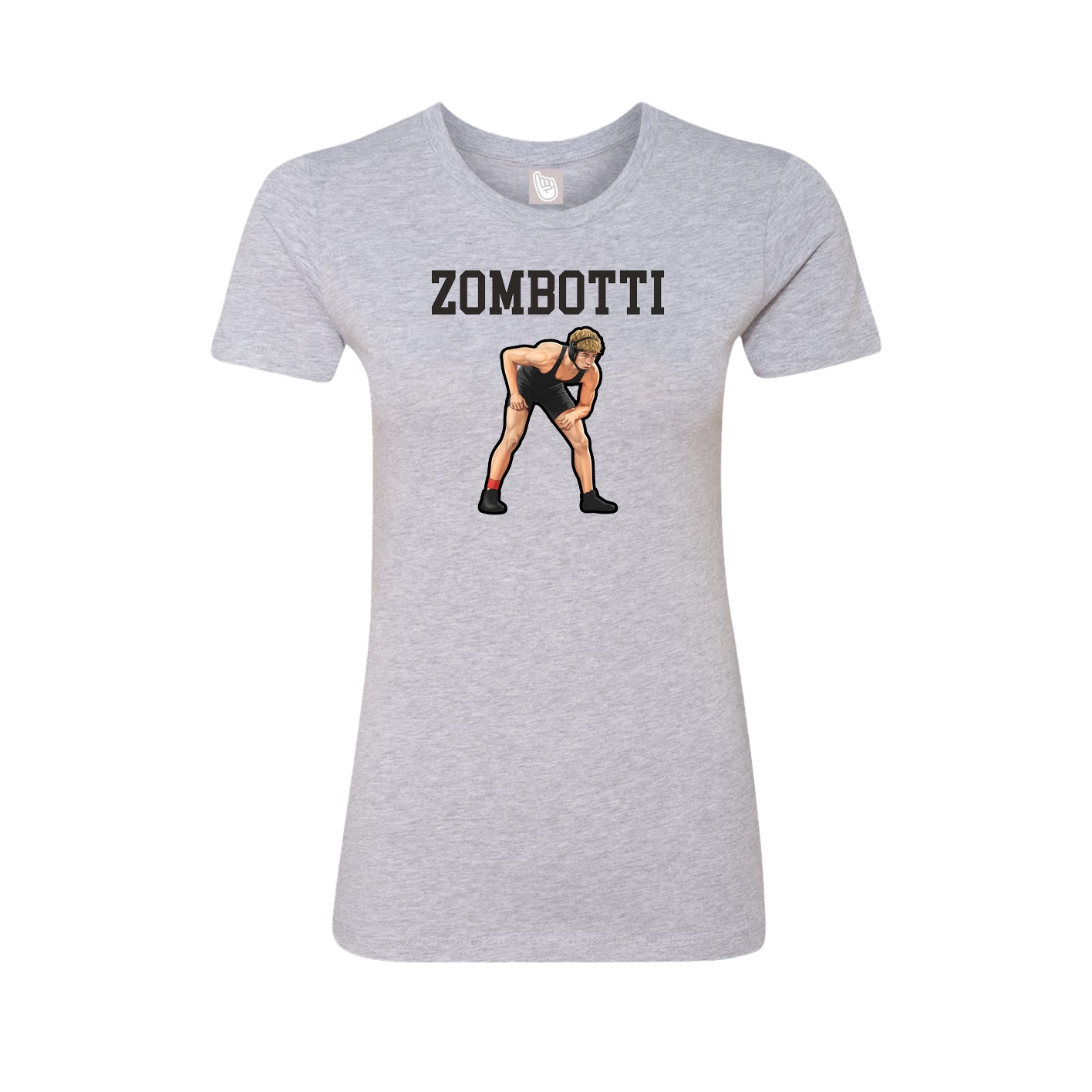 Fitted Women's Tee — Shirsey in Grey