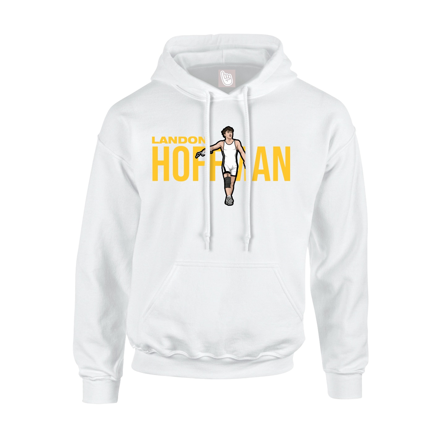 Hoodie — Player Name in White
