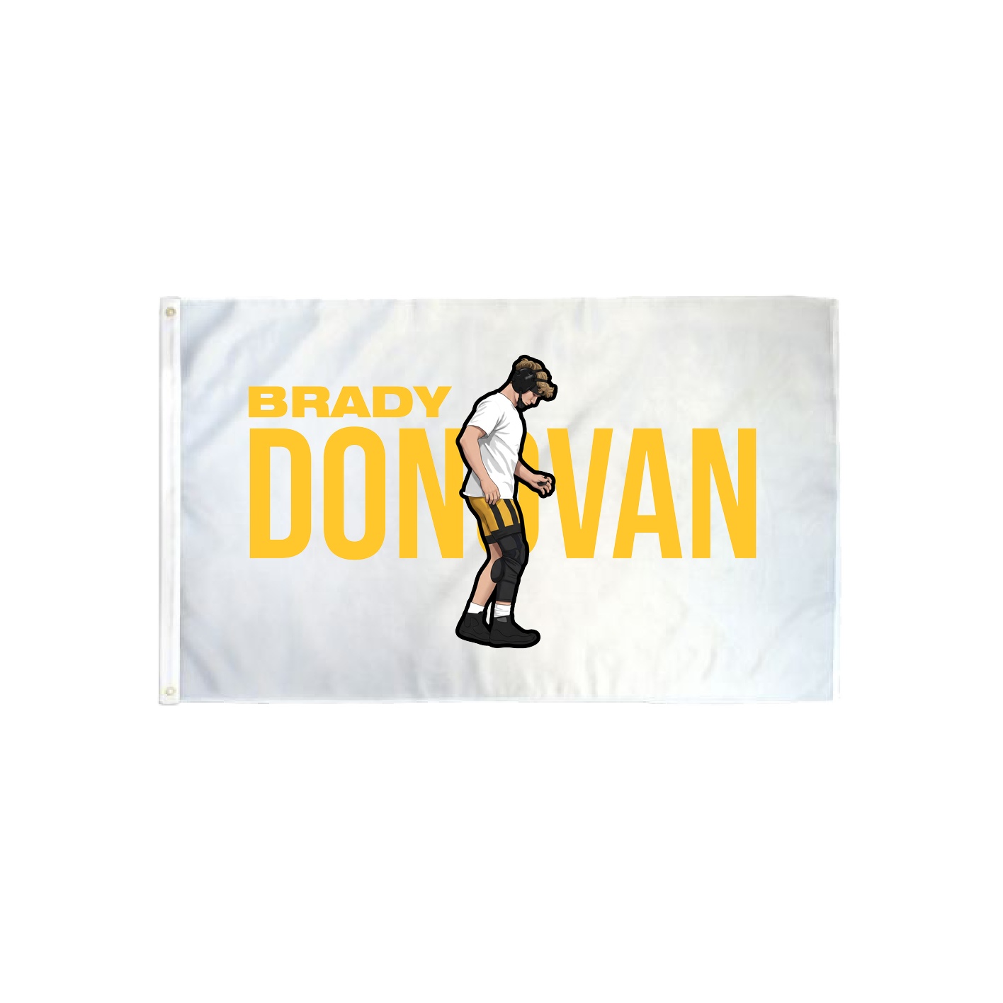 3x5 Flag — Player Name in Classic